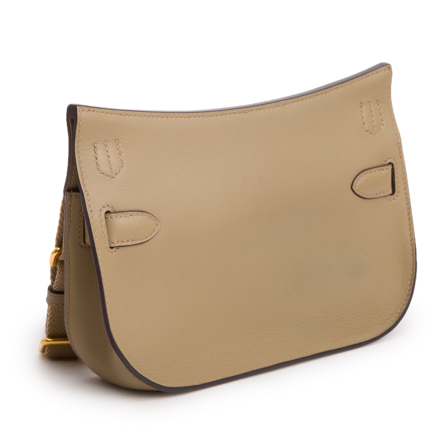 Hermes 2024 Beige Marfa Veau Swift Mini Jypsiere w/ Box & Receipt