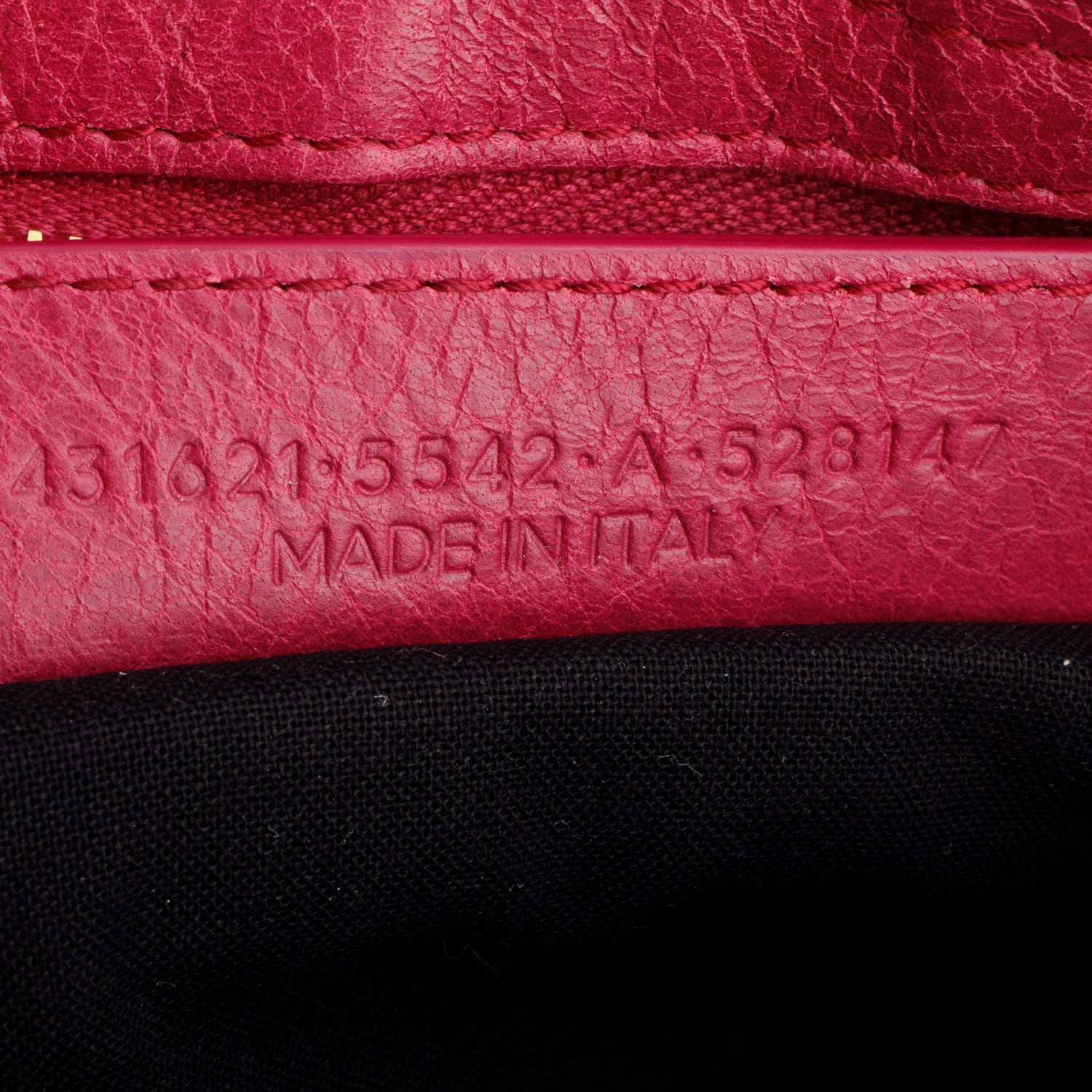 Balenciaga Pink Agneau Small Le City Bag w/ Strap