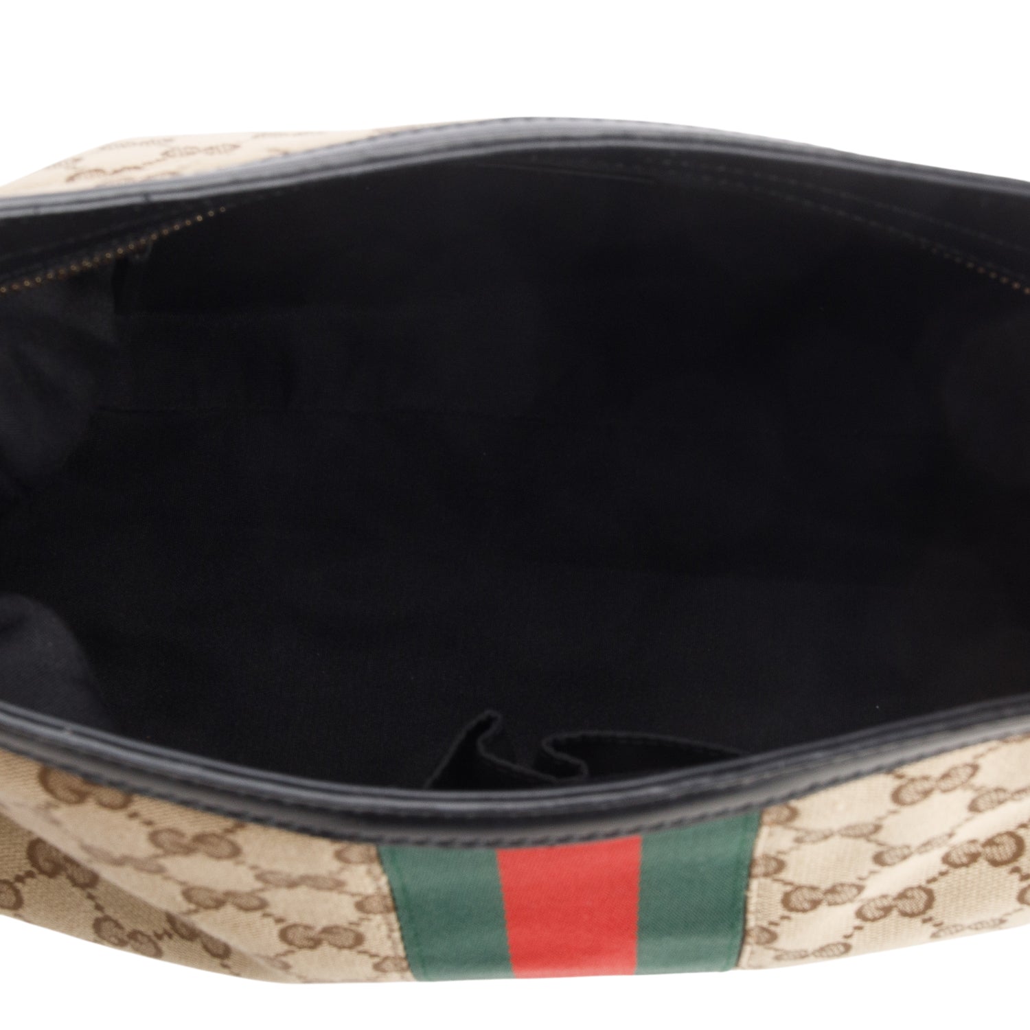 Gucci GG Supreme Web Sherry Medium Shoulder Bag