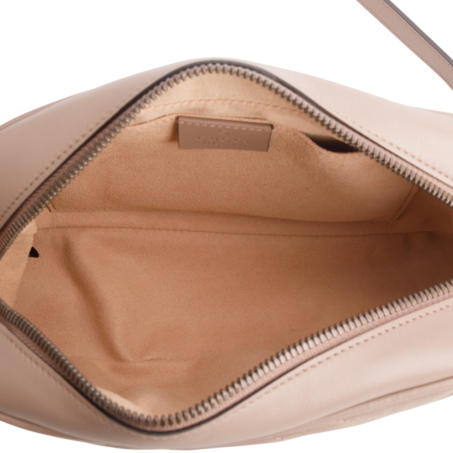 Gucci Beige GG Marmont Matelasse Small Camera Bag