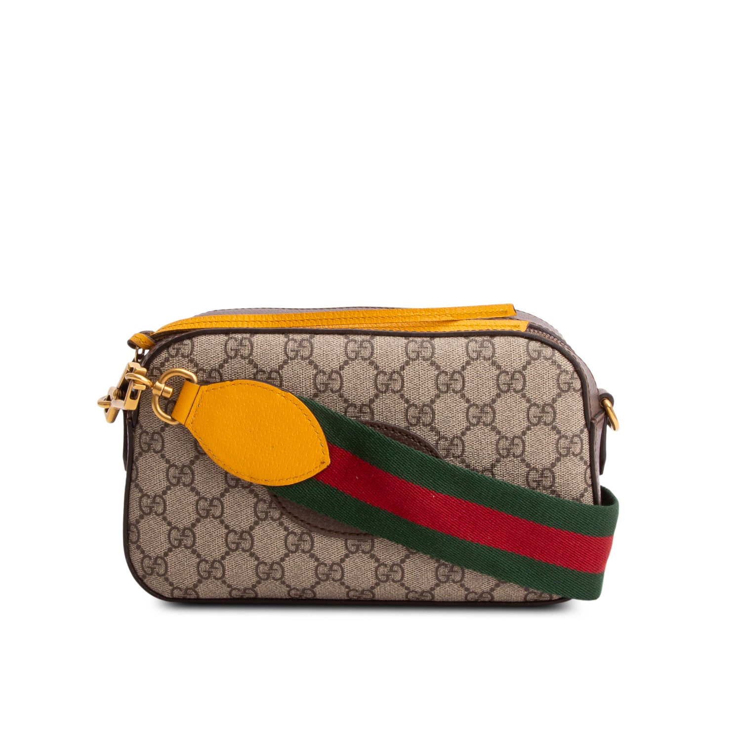 Gucci Neo Vintage GG Supreme Shoulder Bag w/ Box & Strap