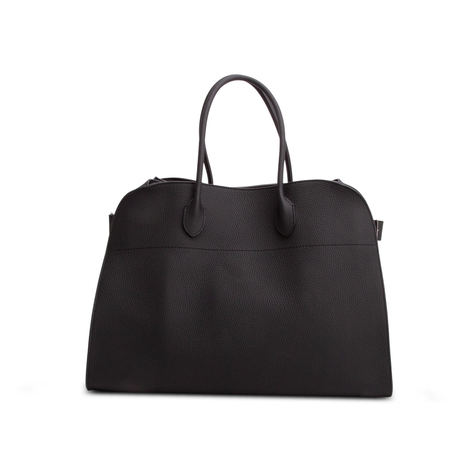 The Row Black Grained Calfskin Soft Margaux 17