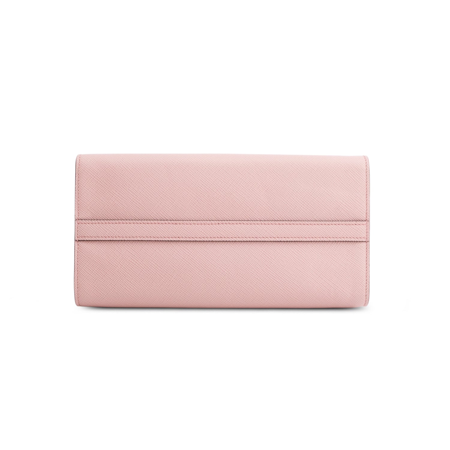 Prada Pink Saffiano Cuir Calfskin Small Monochrome Top Handle Tote w/ Authenticity Card & Strap