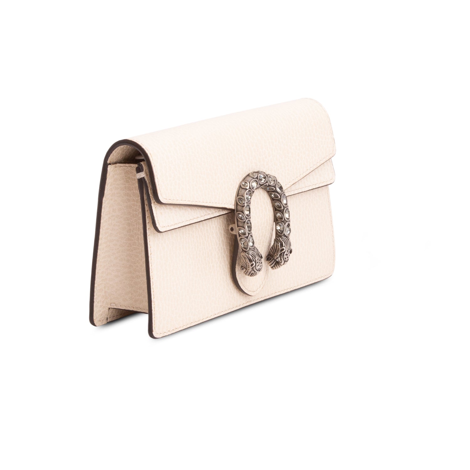 Gucci Cream Calfskin Super Mini Dionysus Shoulder Bag w/ Box