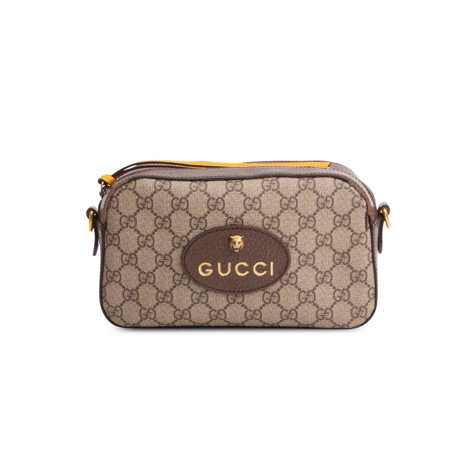 Gucci Neo Vintage GG Supreme Shoulder Bag w/ Strap