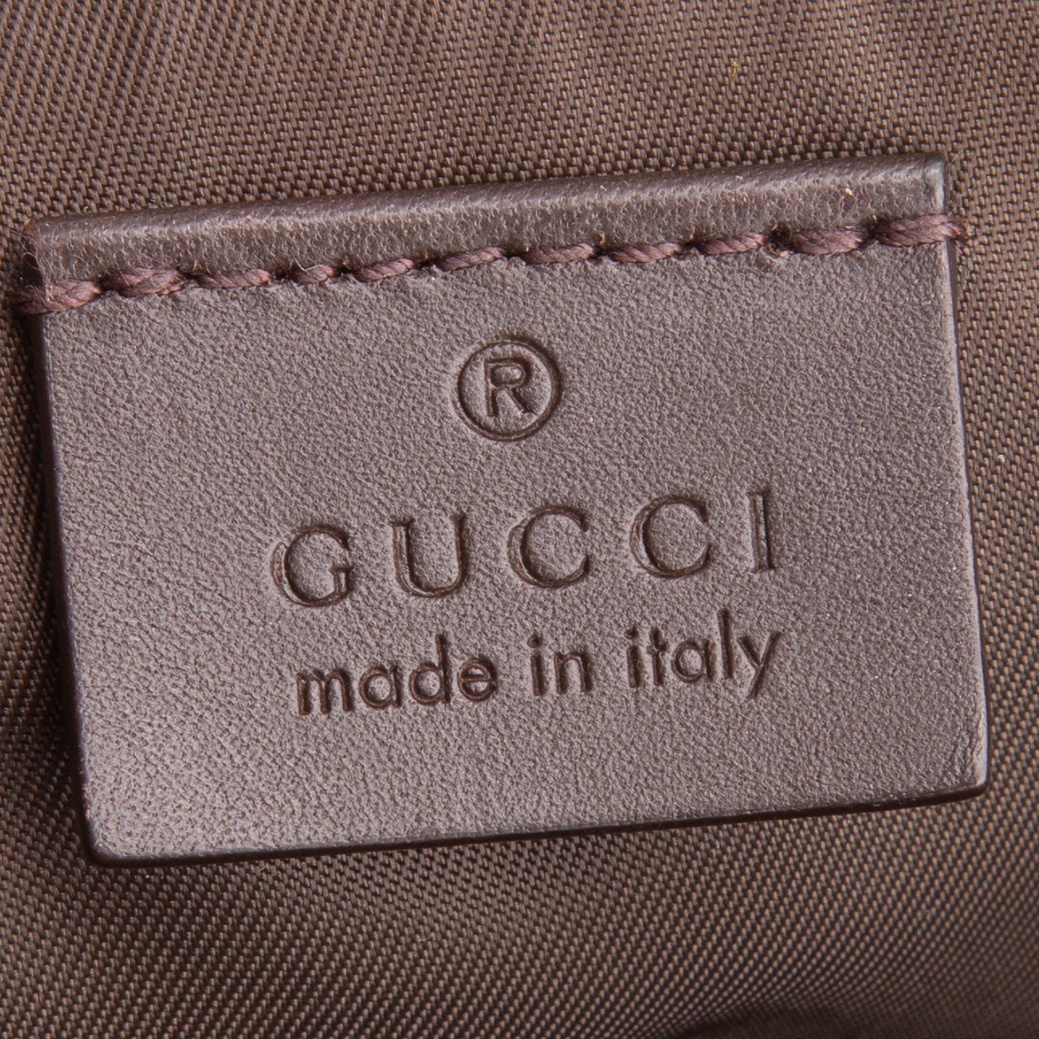 Gucci Beige GG Supreme Monogram Large Diaper Bag