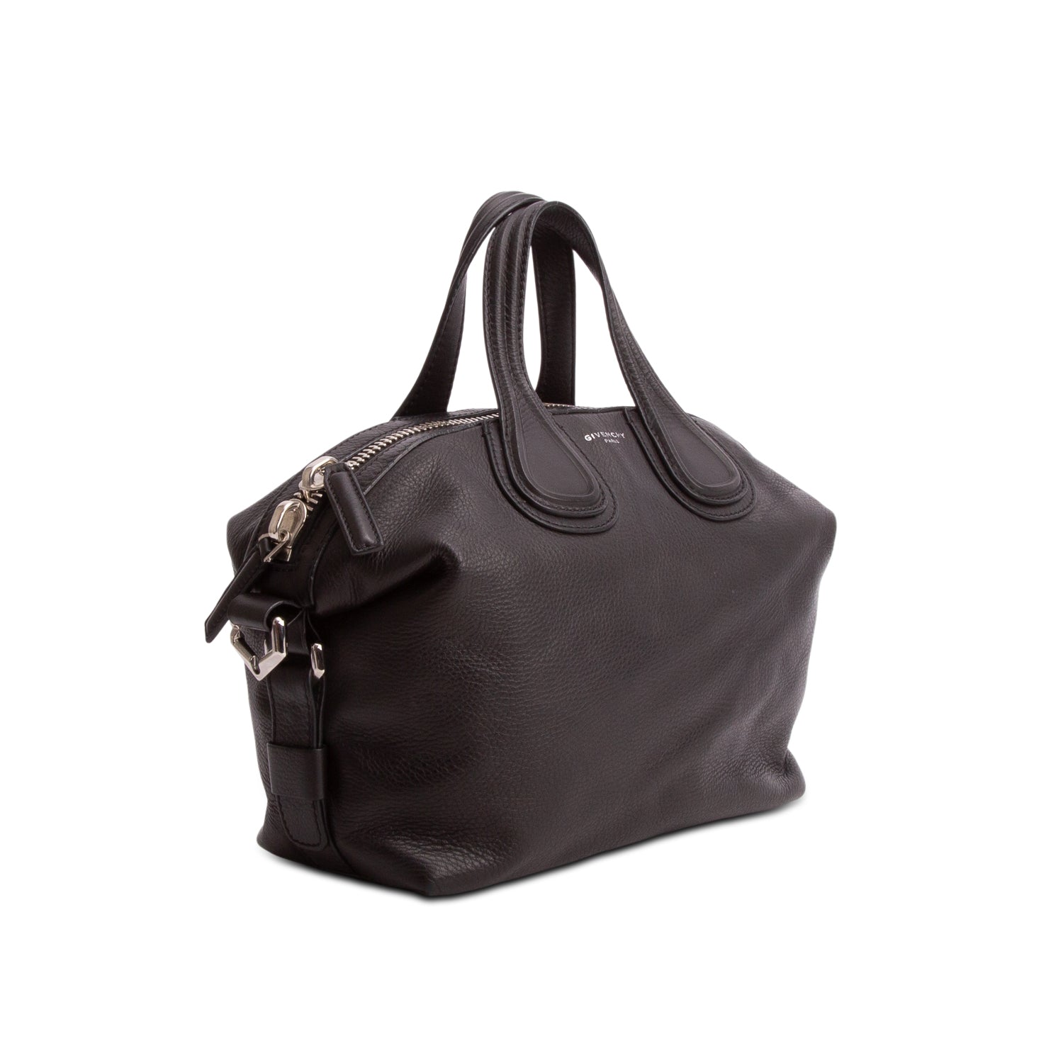 Givenchy Black Calfskin Medium Nightingale w/ Straps