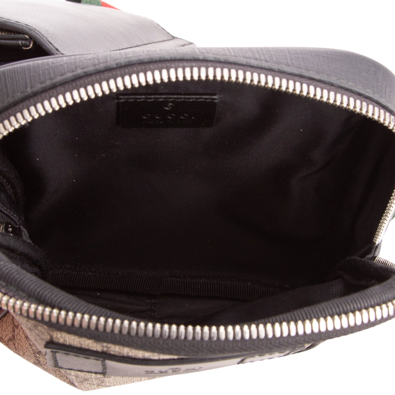 Gucci GG Supreme Monogram Web Belt Bag