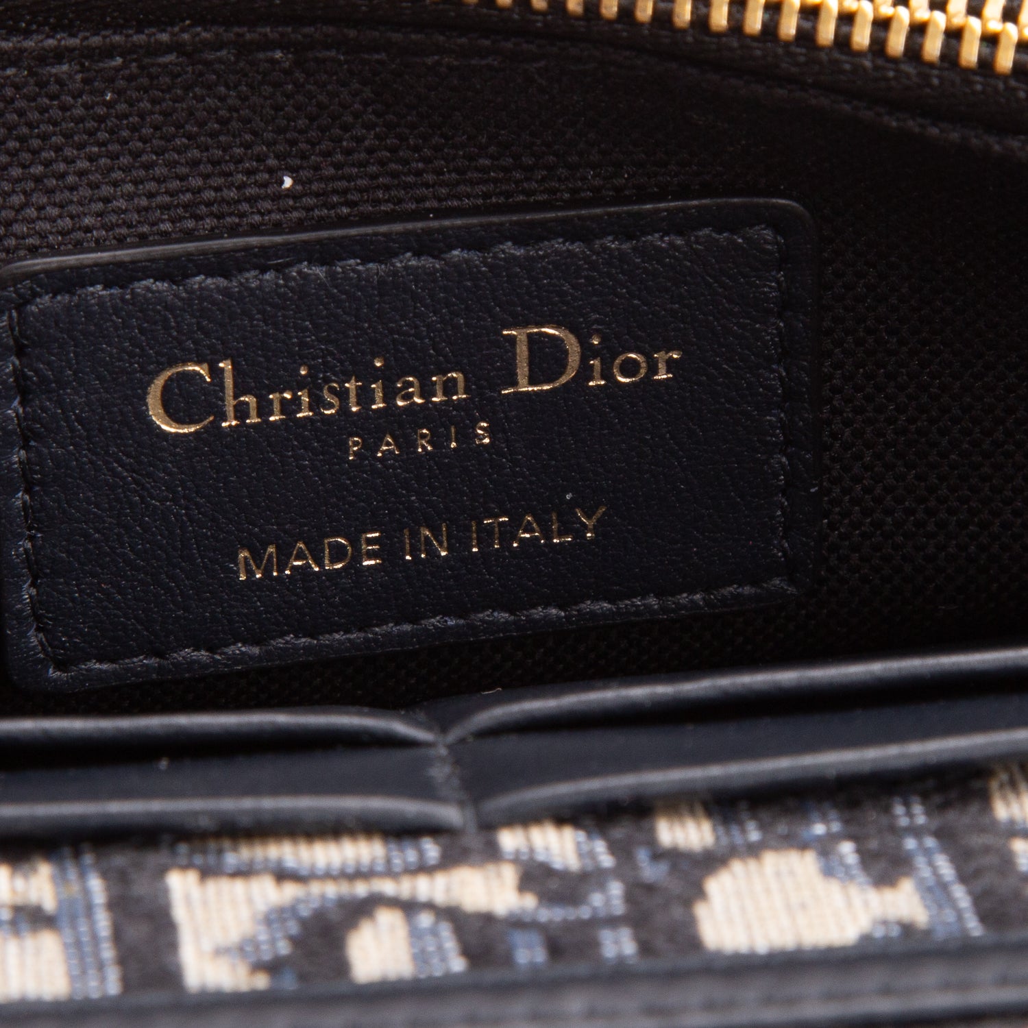 Christian Dior 2021 Blue Oblique 30 Montaigne 2-In-1 Pouch w/ Straps