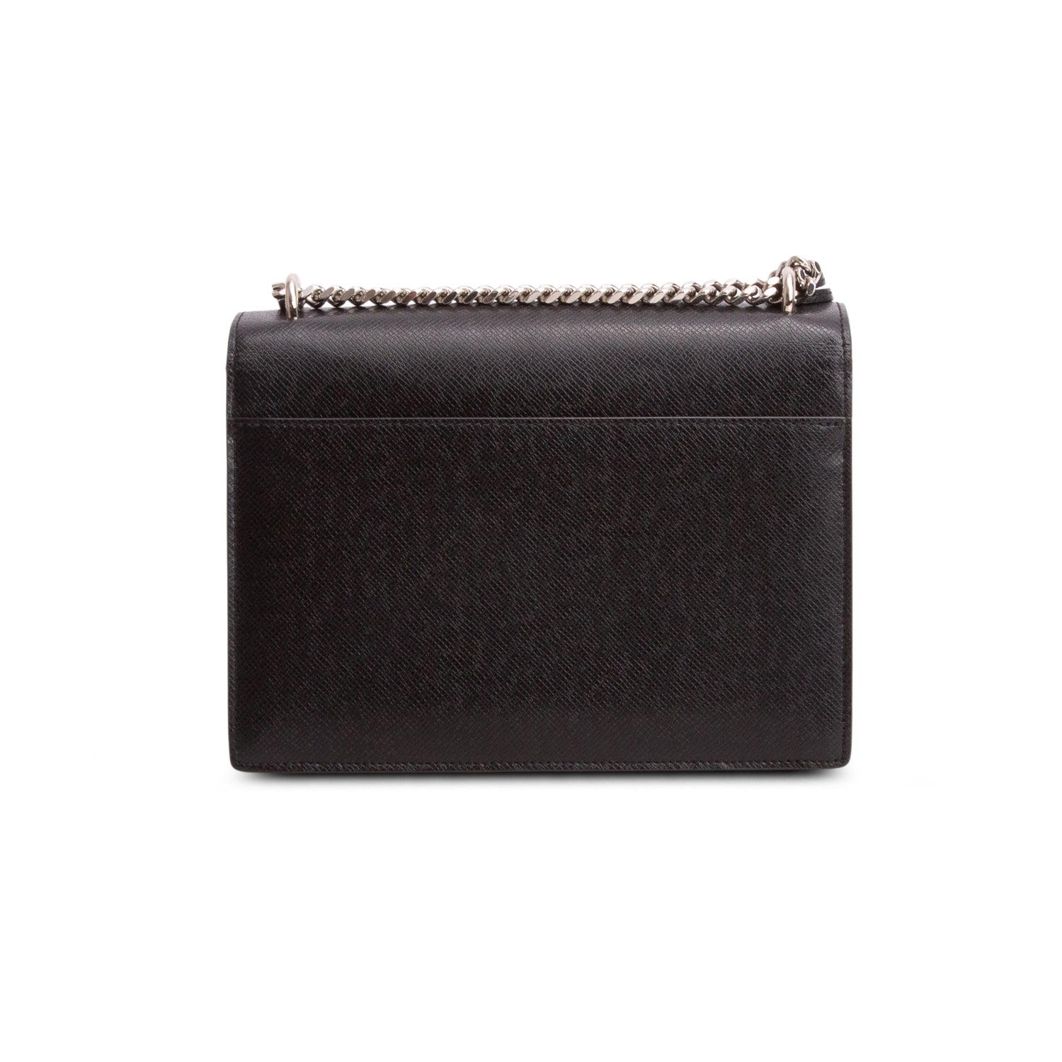 Saint Laurent 2021 Black Calfskin Medium Monogram Sunset