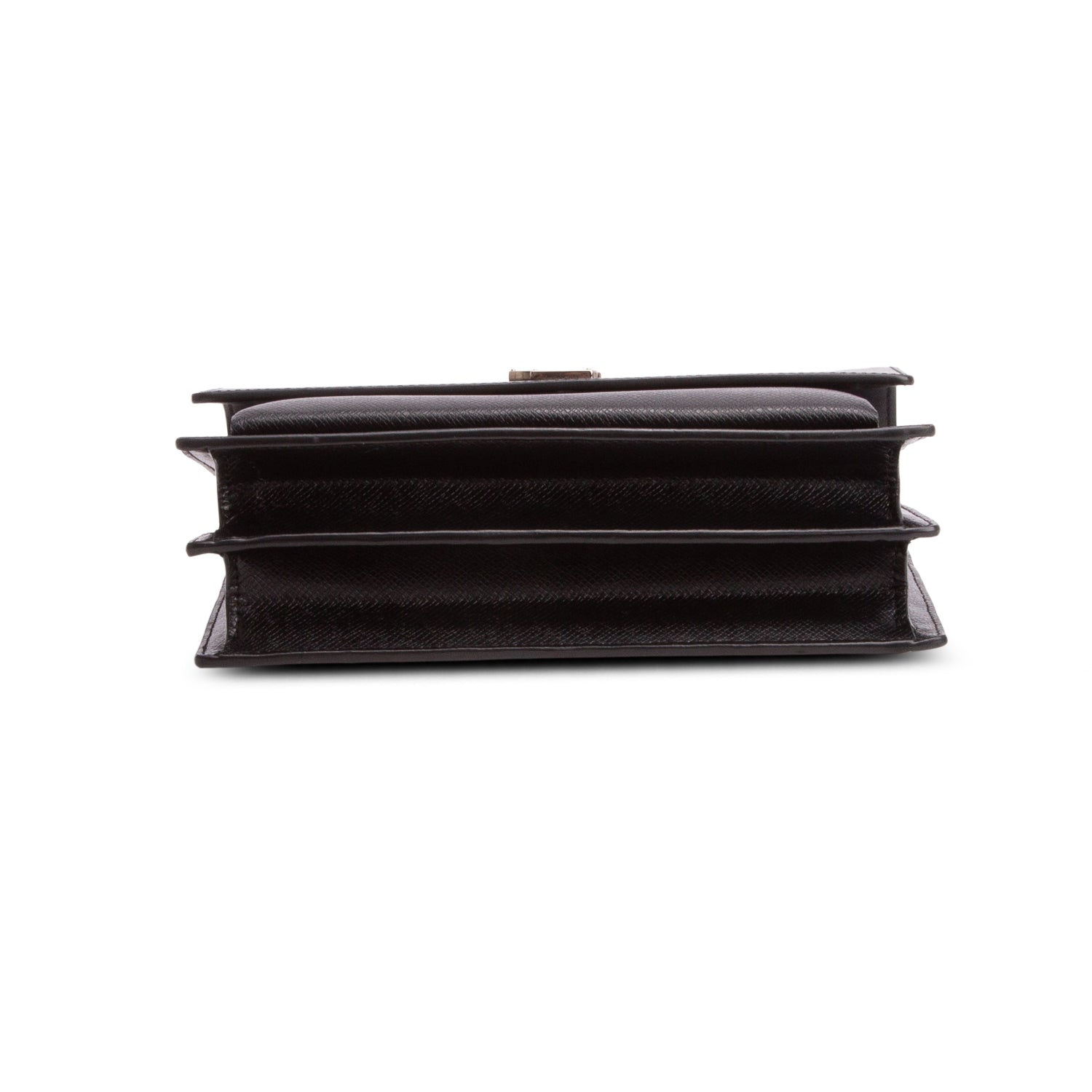 Saint Laurent 2021 Black Calfskin Medium Monogram Sunset