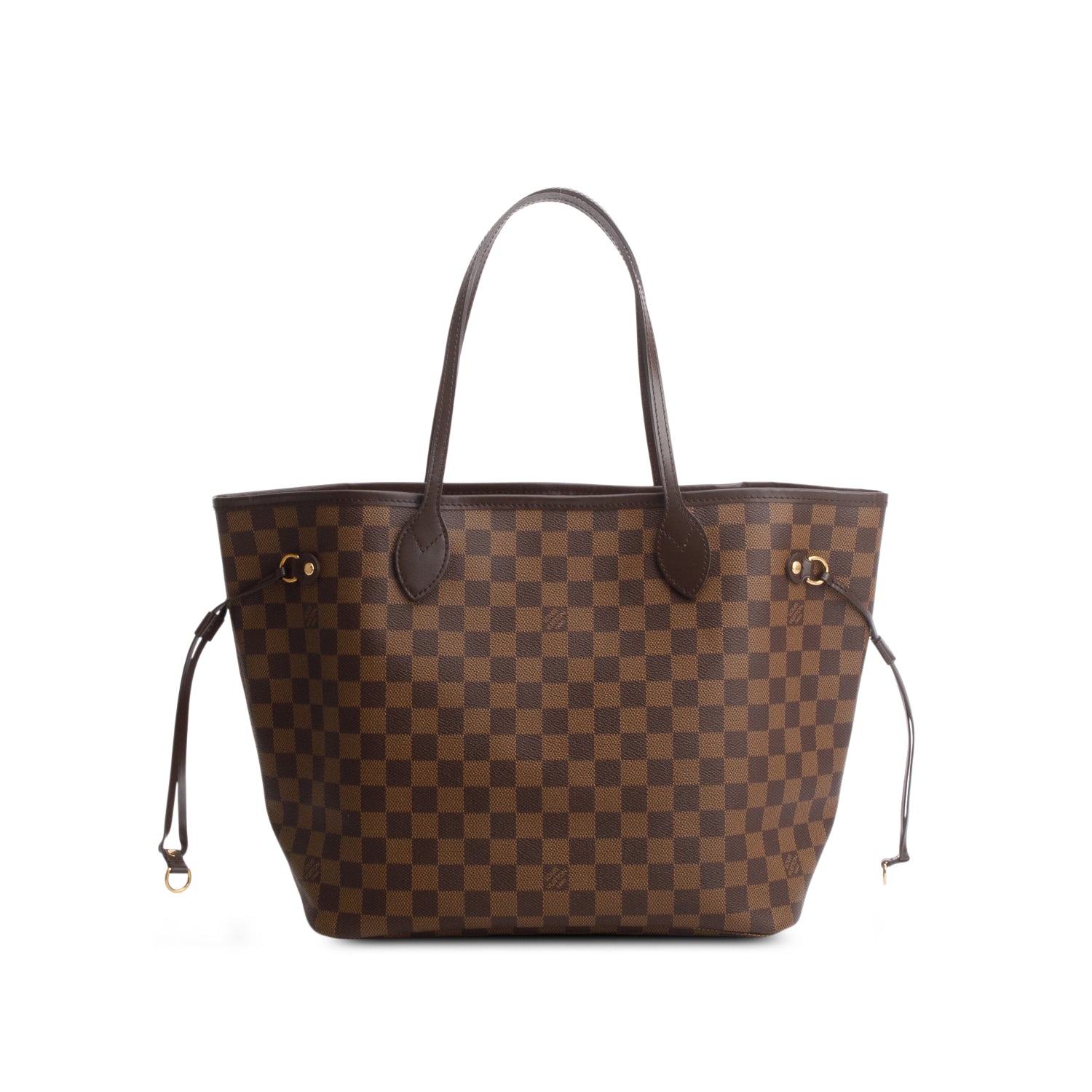 Louis Vuitton Damier Ebene Neverfull MM w/ Pouch