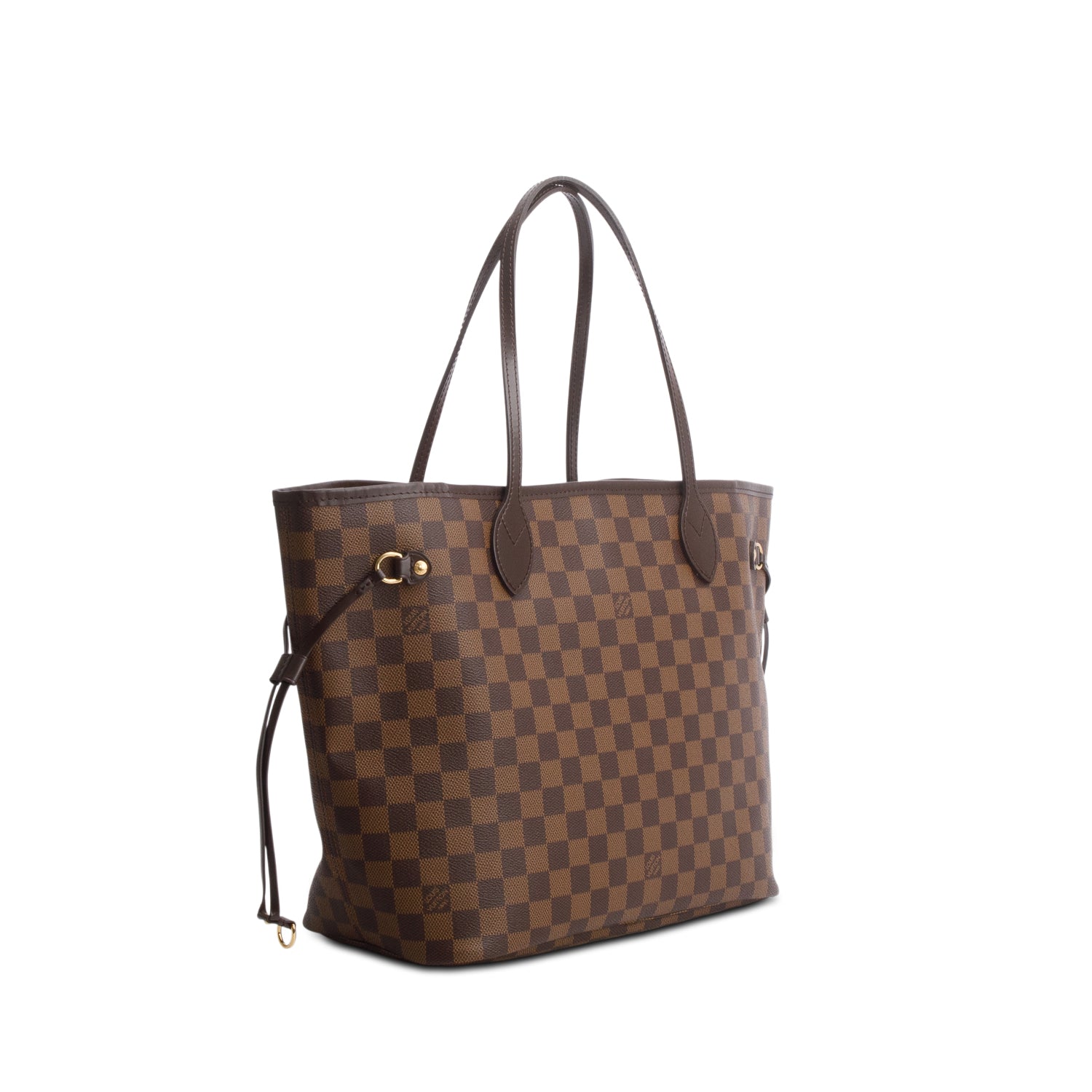 Louis Vuitton Damier Ebene Neverfull MM w/ Pouch