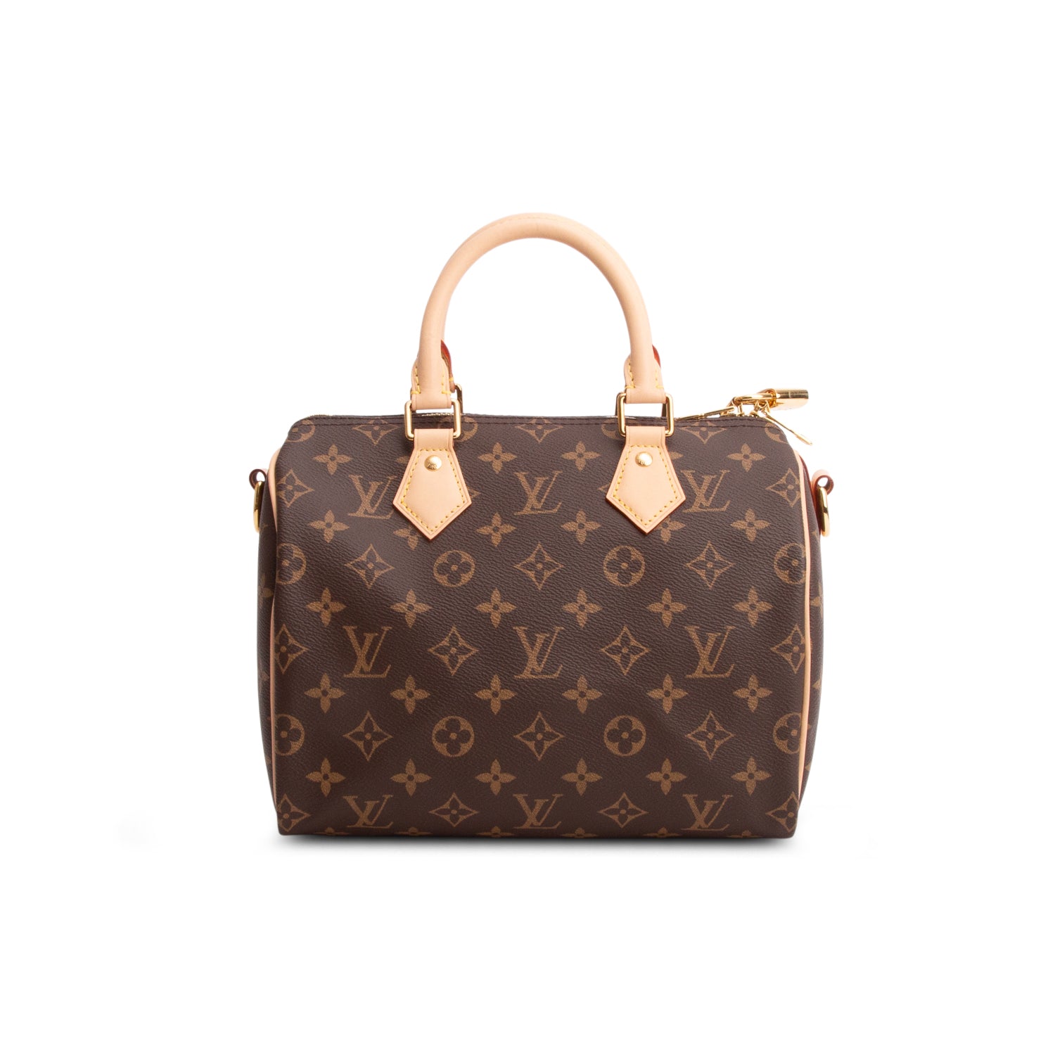 Louis Vuitton Monogram Speedy Bandouliere 25 w/ Strap & Box