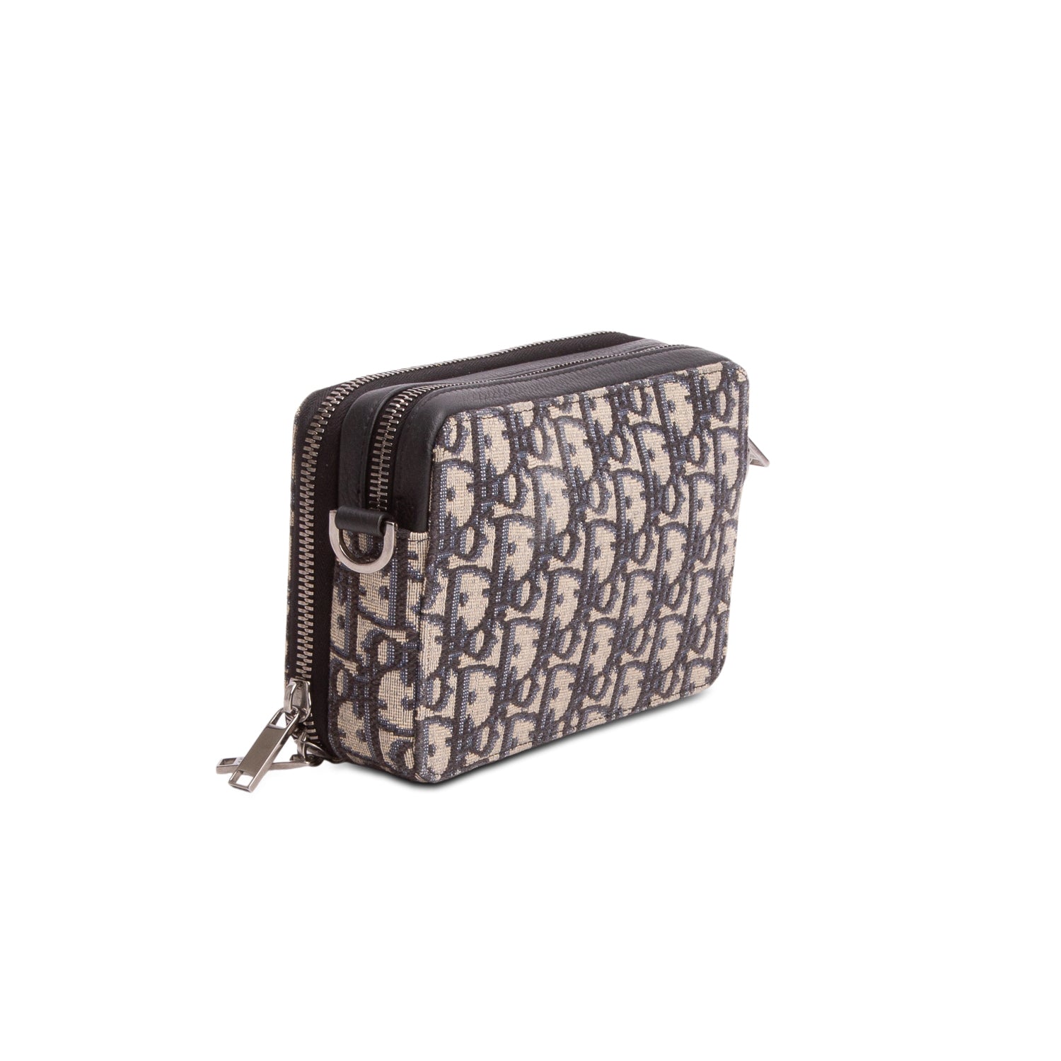Christian Dior 2022 Oblique Jacquard Zipped Pouch