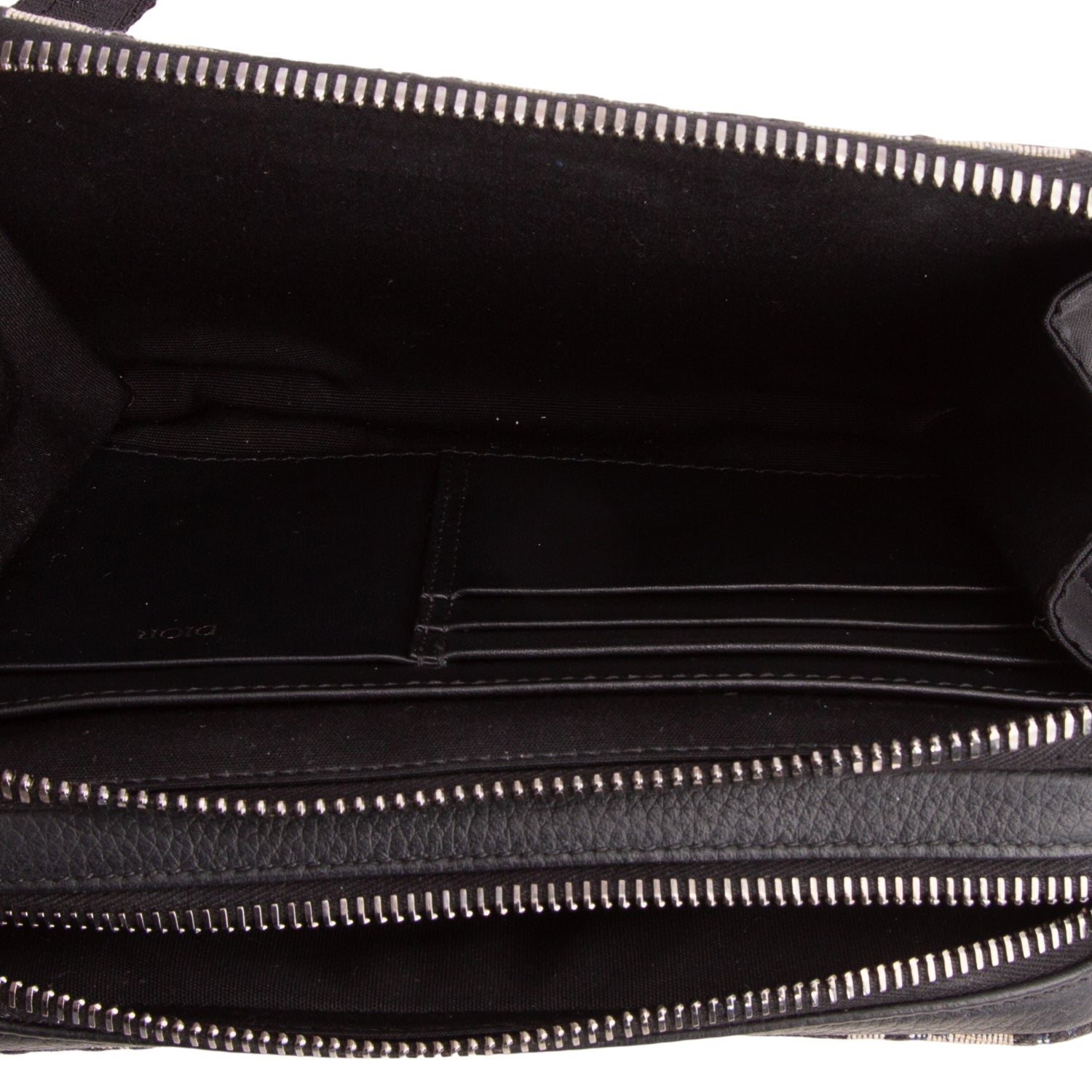 Christian Dior 2022 Oblique Jacquard Zipped Pouch