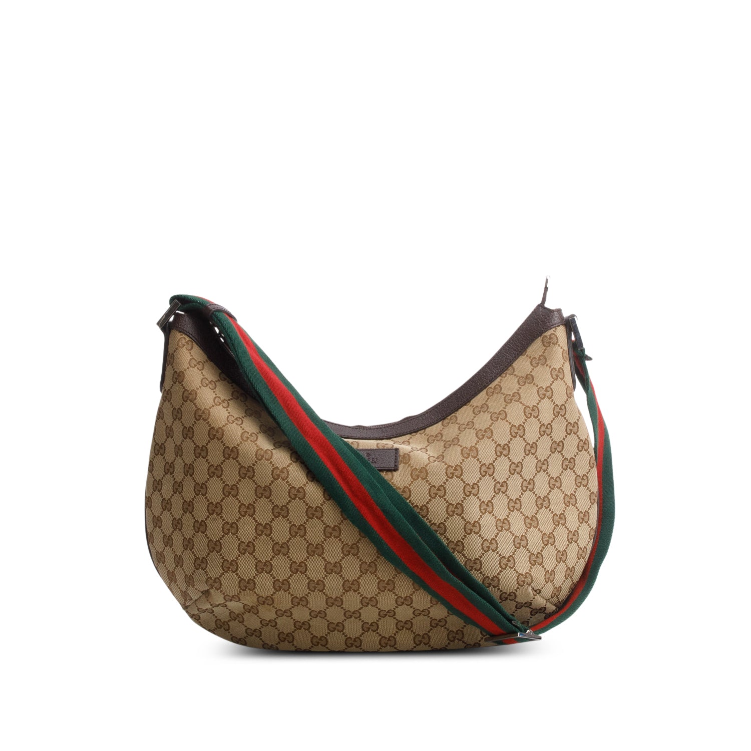 Gucci Monogram GG Sherry Line Hobo Bag