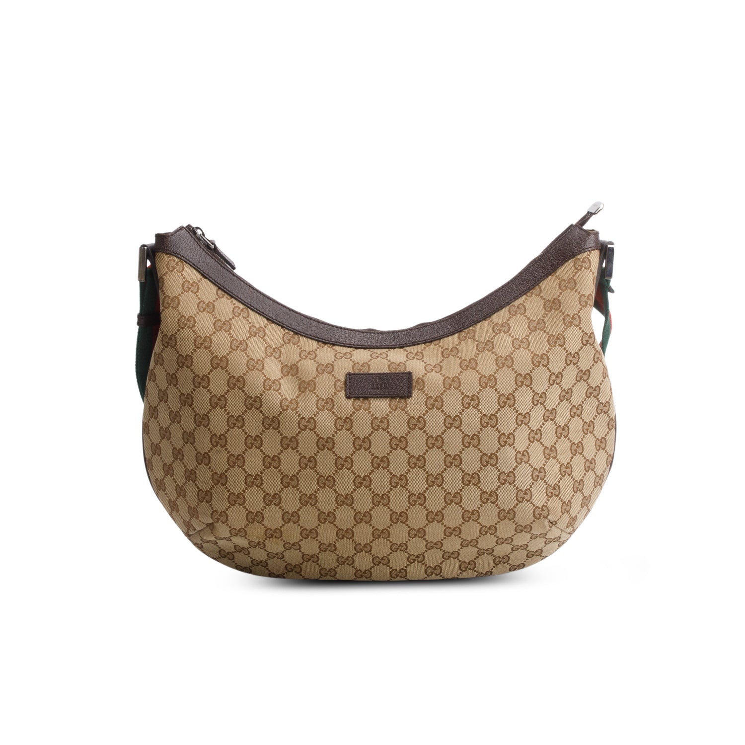 Gucci Monogram GG Sherry Line Hobo Bag