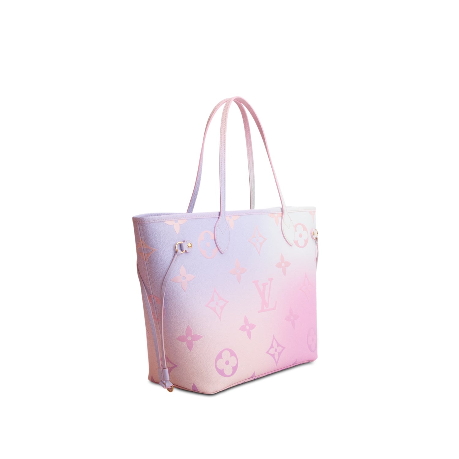 Louis Vuitton 2022 Monogram Sunrise Pastel Giant Spring in The City Neverfull MM w/ Box, Pouch & Receipt