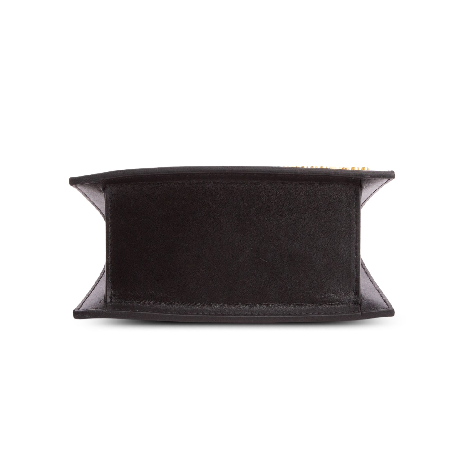 Jacquemus Black Leather Le Chiquito Bag w/ Strap