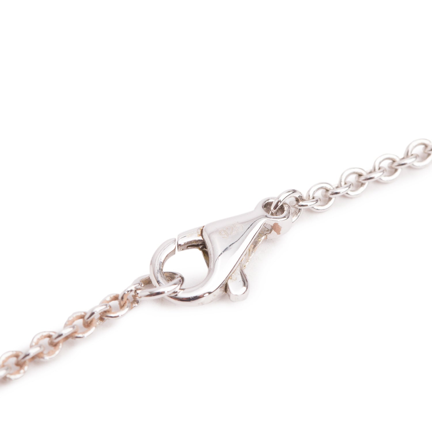 Birks Sterling Silver Pearl Pebble Drop Necklace