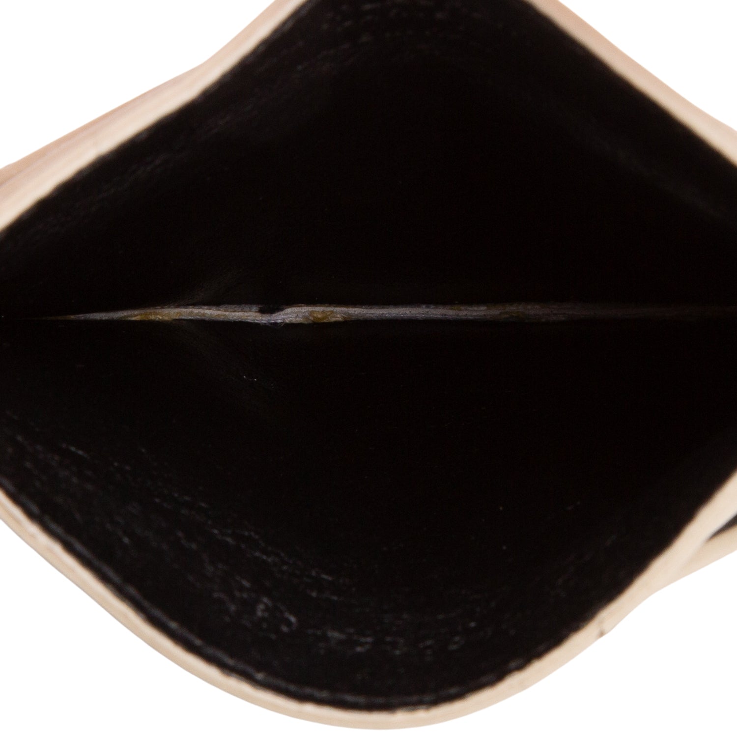 Saint Laurent 2021 Joan Calfskin Leather Y Card Holder w/ Box