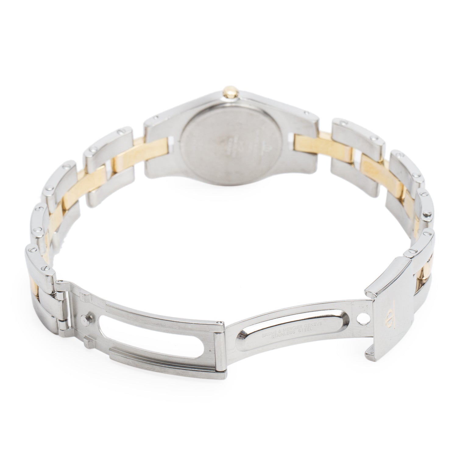 Baume & Mercier Two-Tone Stainless Steel 25 MM Linea Quartz Watch