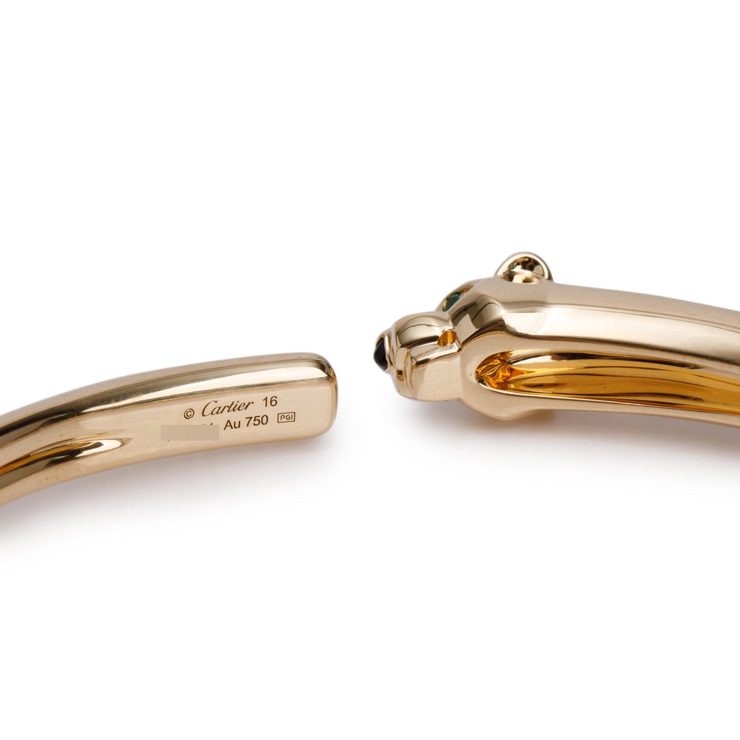 Cartier 18k Yelow Gold Panthere de Cartier Bracelet, Small Model Size 16