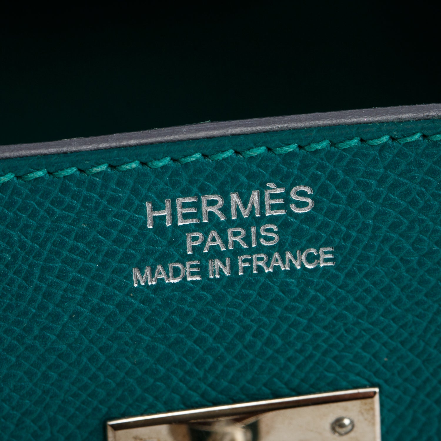 Hermes Malachite Epsom Birkin 35