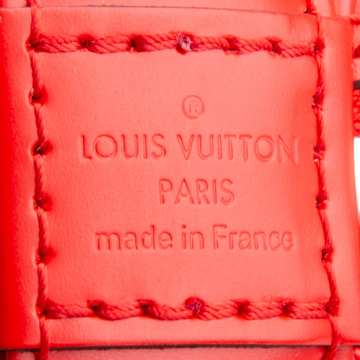 Louis Vuitton 2020 Red Epi Leather Alma BB w/ Box & Strap