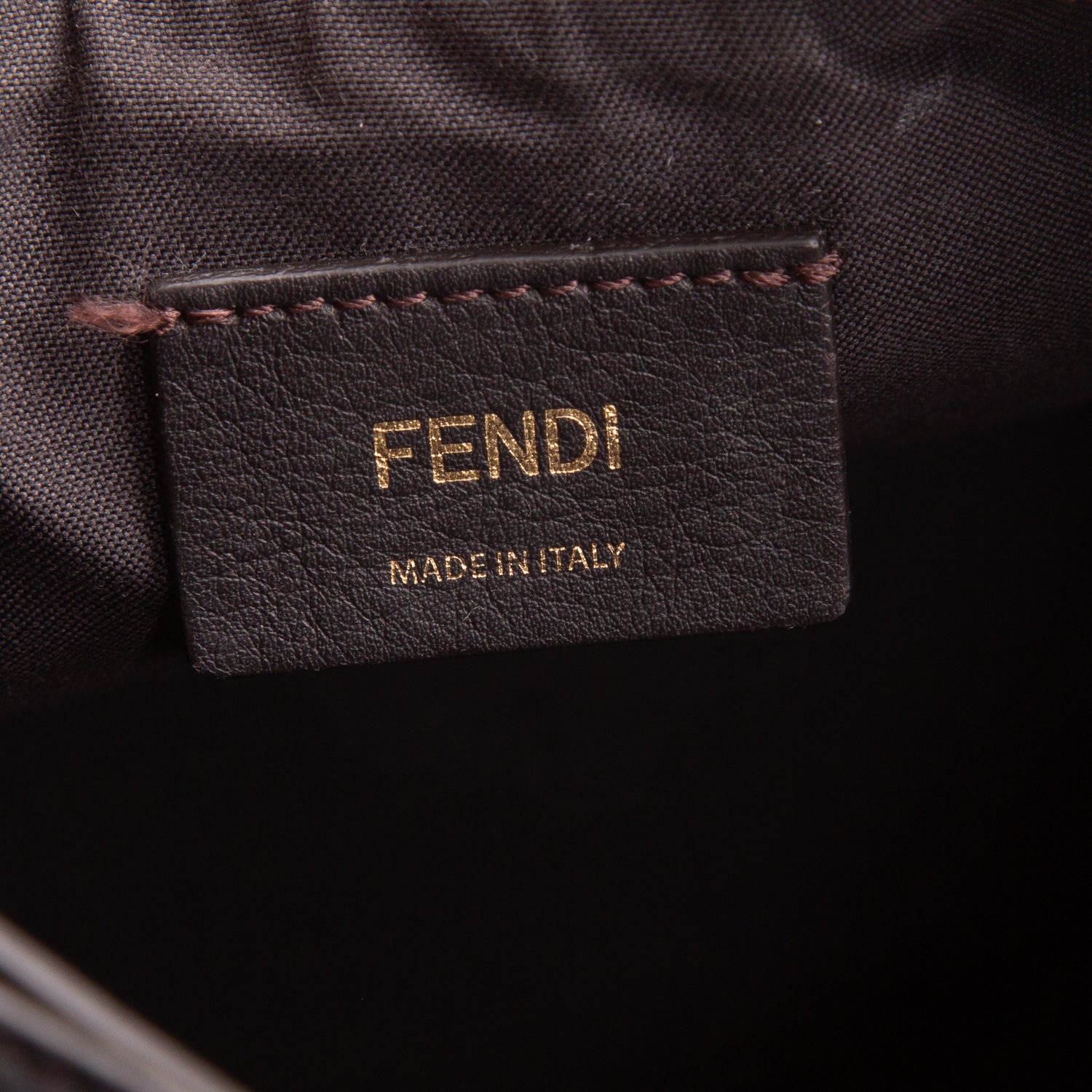 Fendi Brown FF Zucca Canvas Small Fendigraphy Bag