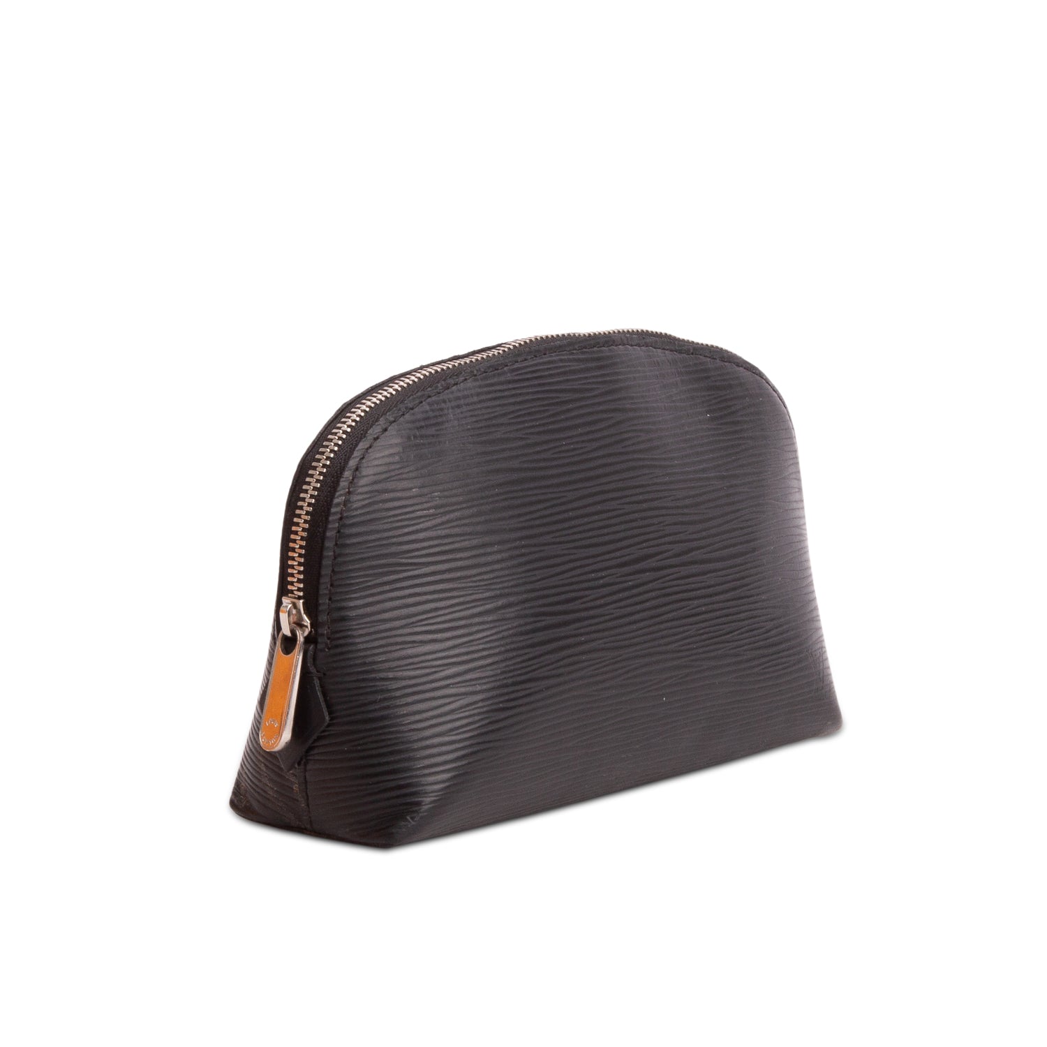 Louis Vuitton Black Epi Leather Cosmetic Pouch w/ Box