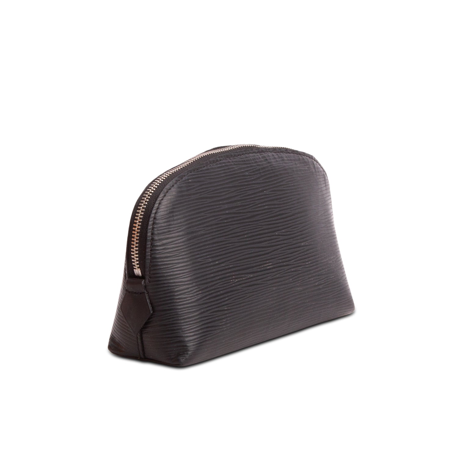 Louis Vuitton Black Epi Leather Cosmetic Pouch w/ Box
