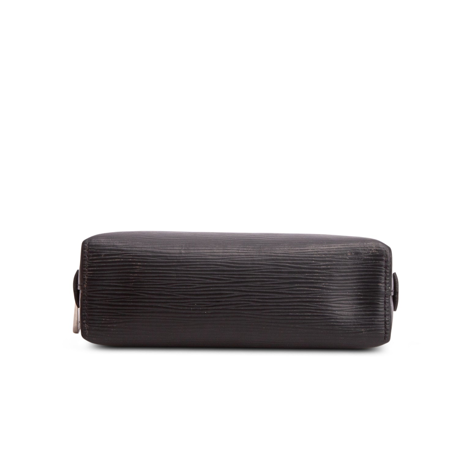 Louis Vuitton Black Epi Leather Cosmetic Pouch w/ Box