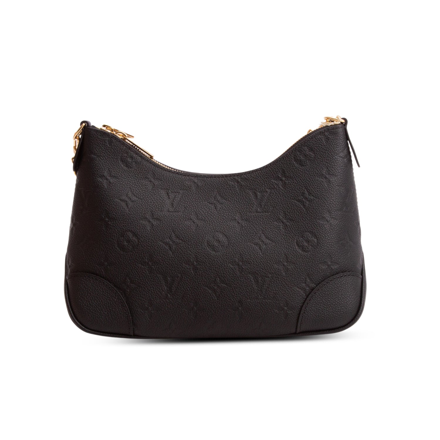 Louis Vuitton 2026 Black Monogram Empreinte Boulogne PM w/ Box, Straps & Receipt
