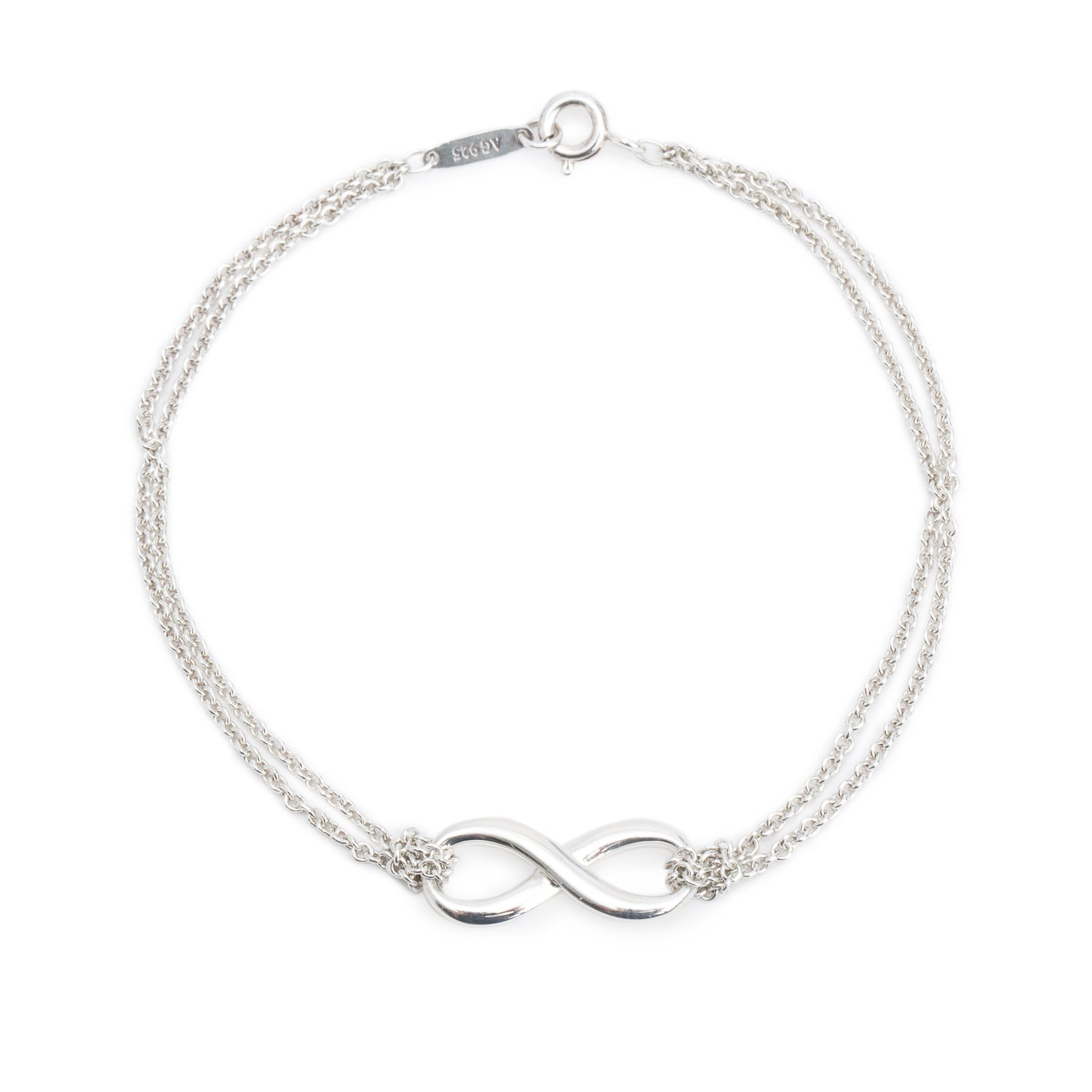 Tiffany & Co. Sterling Silver Infinity Bracelet