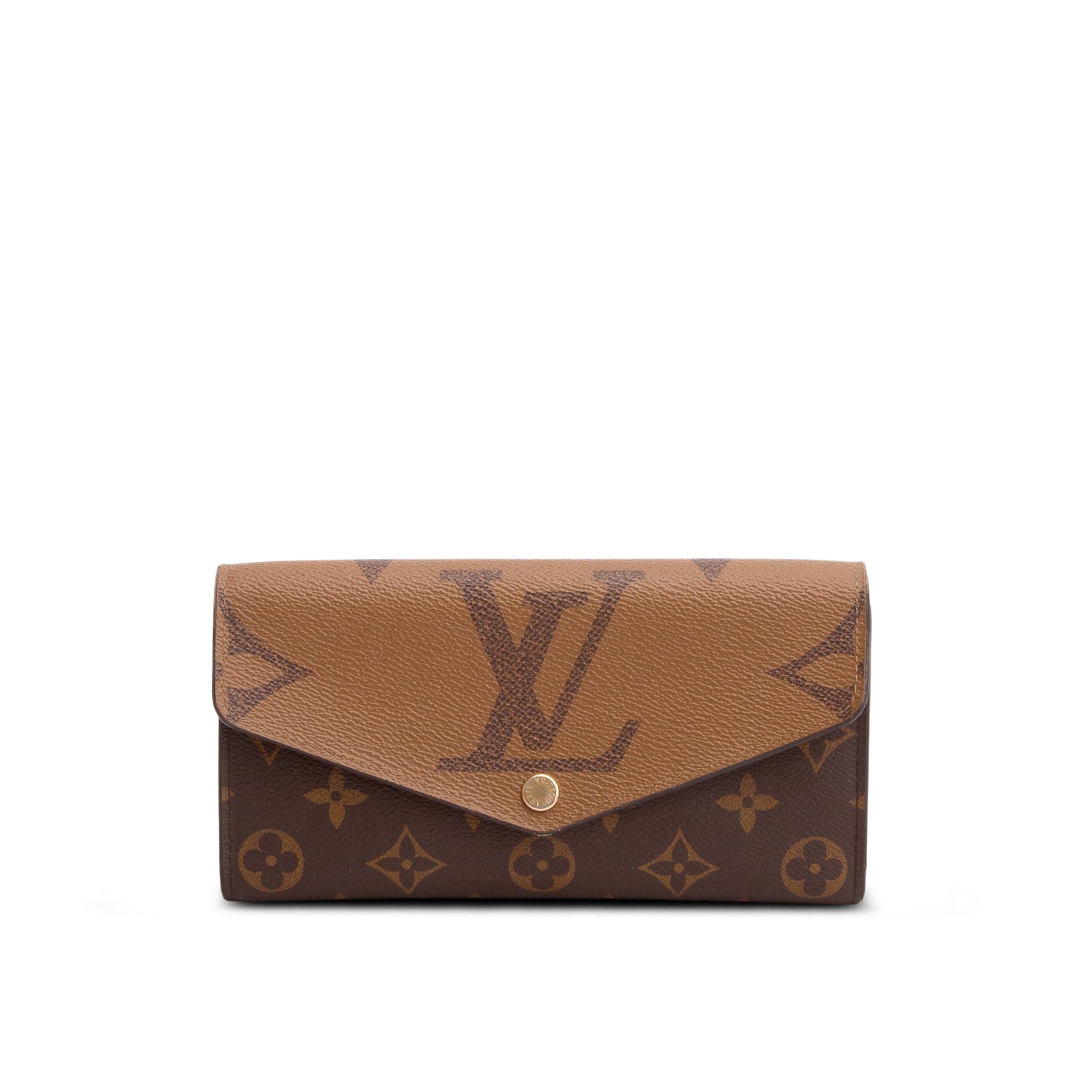 Louis Vuitton Reverse Monogram Giant Sarah Wallet w/ Box