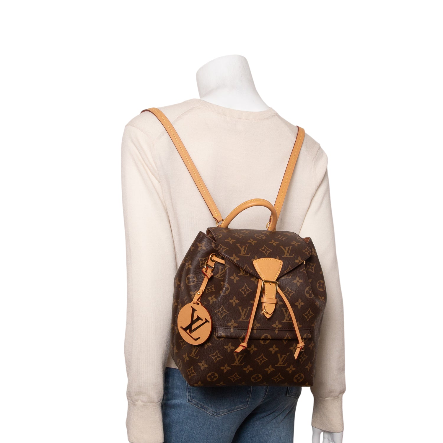 Louis Vuitton 2022 Monogram Empreinte Montsouris PM Backpack w/ Box & Receipt