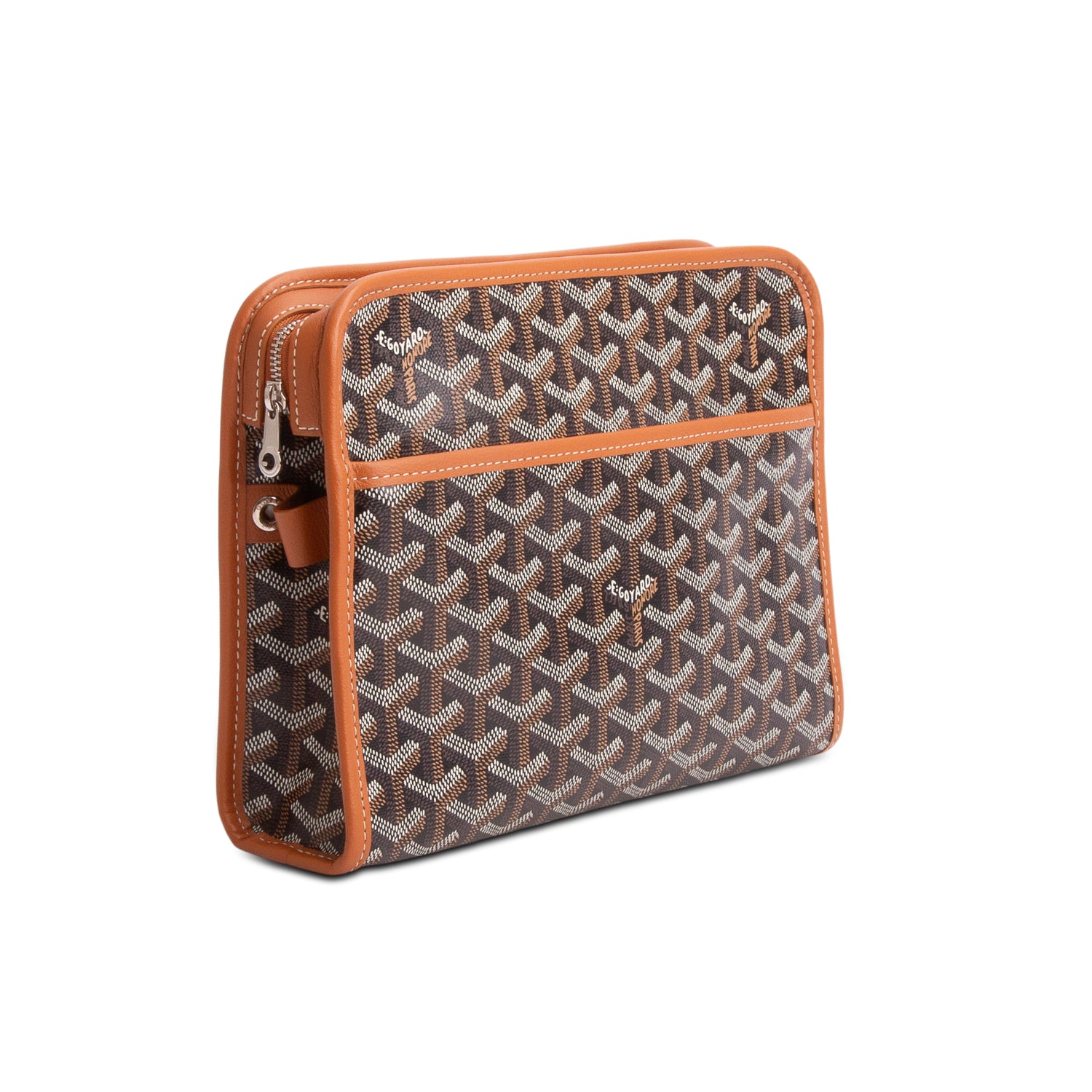 Goyard 2022 Brown Goyardine Jouvence Toiletry MM