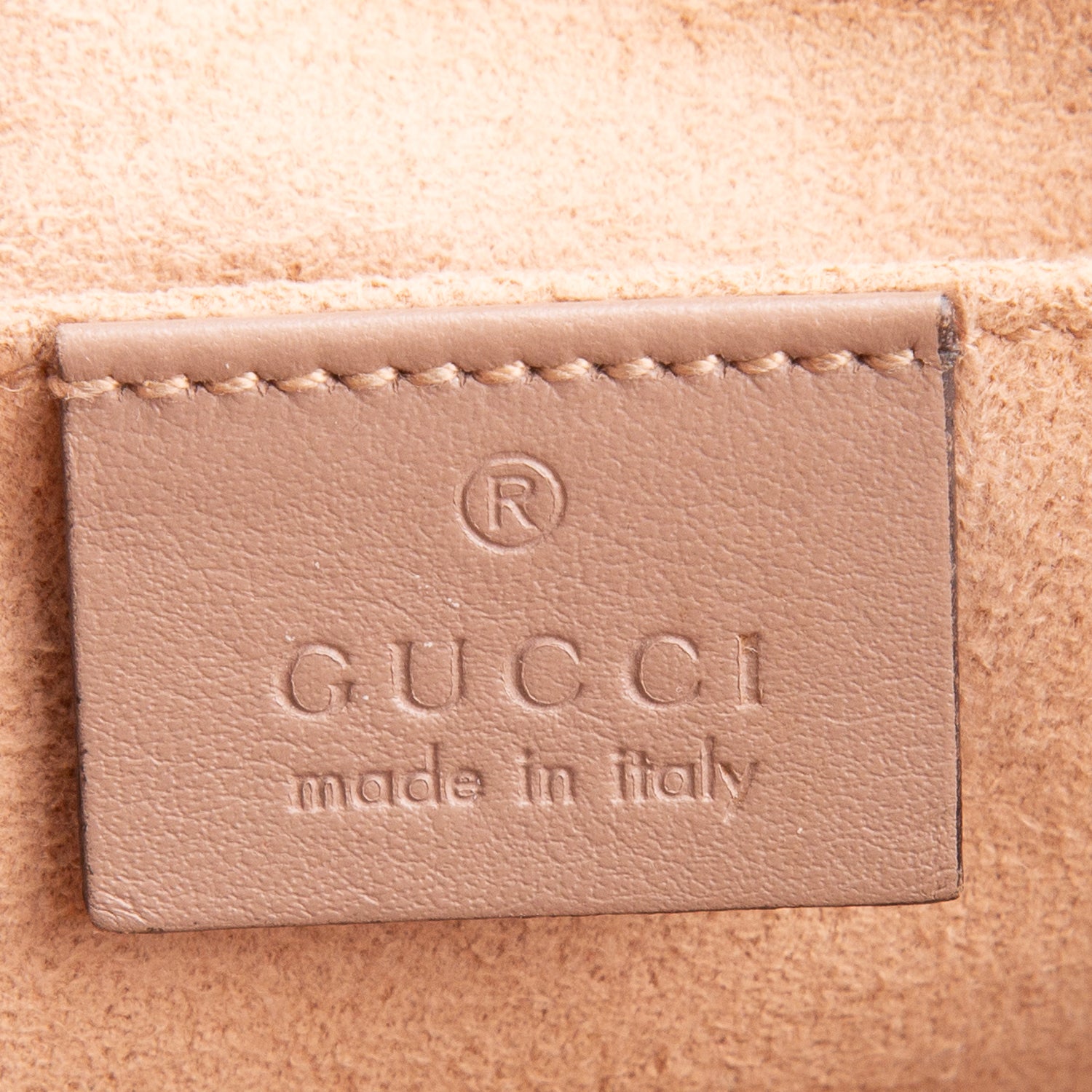 Gucci Beige GG Marmont Matelasse Small Camera Bag w/ Box