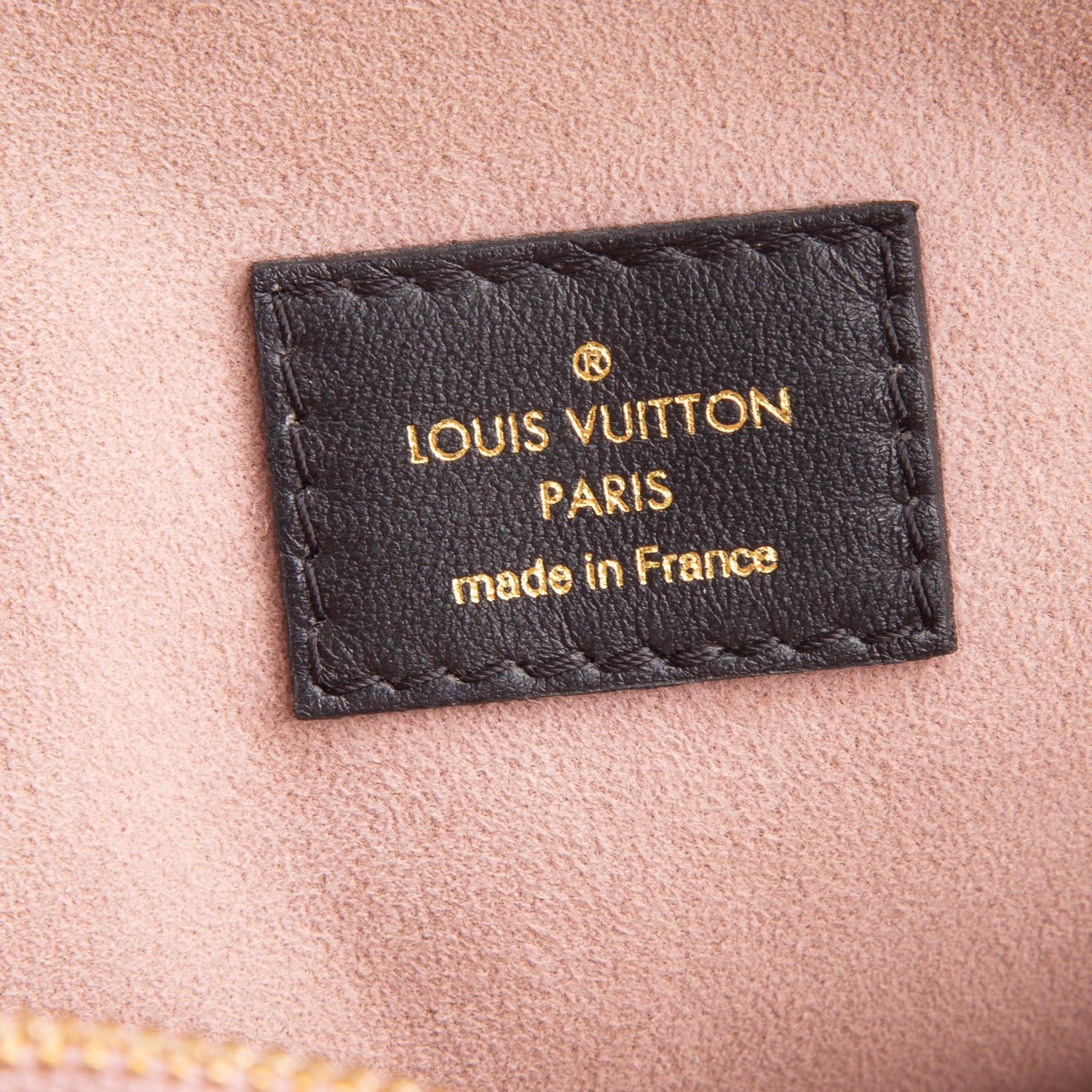 Louis Vuitton Black Monogram Embossed Lambskin Leather Coussin PM w/ Straps