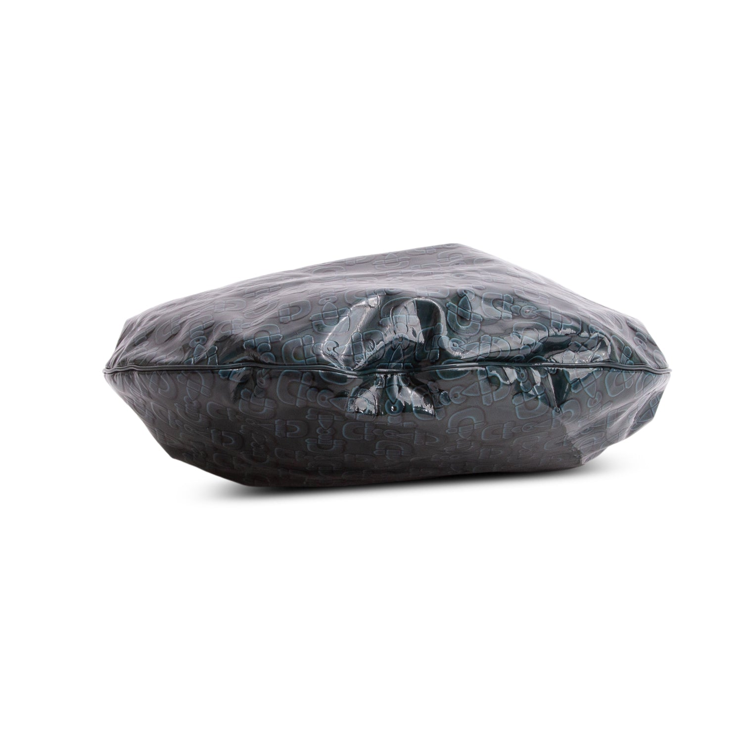 Gucci Green Patent Leather Horsebit Glam Hobo
