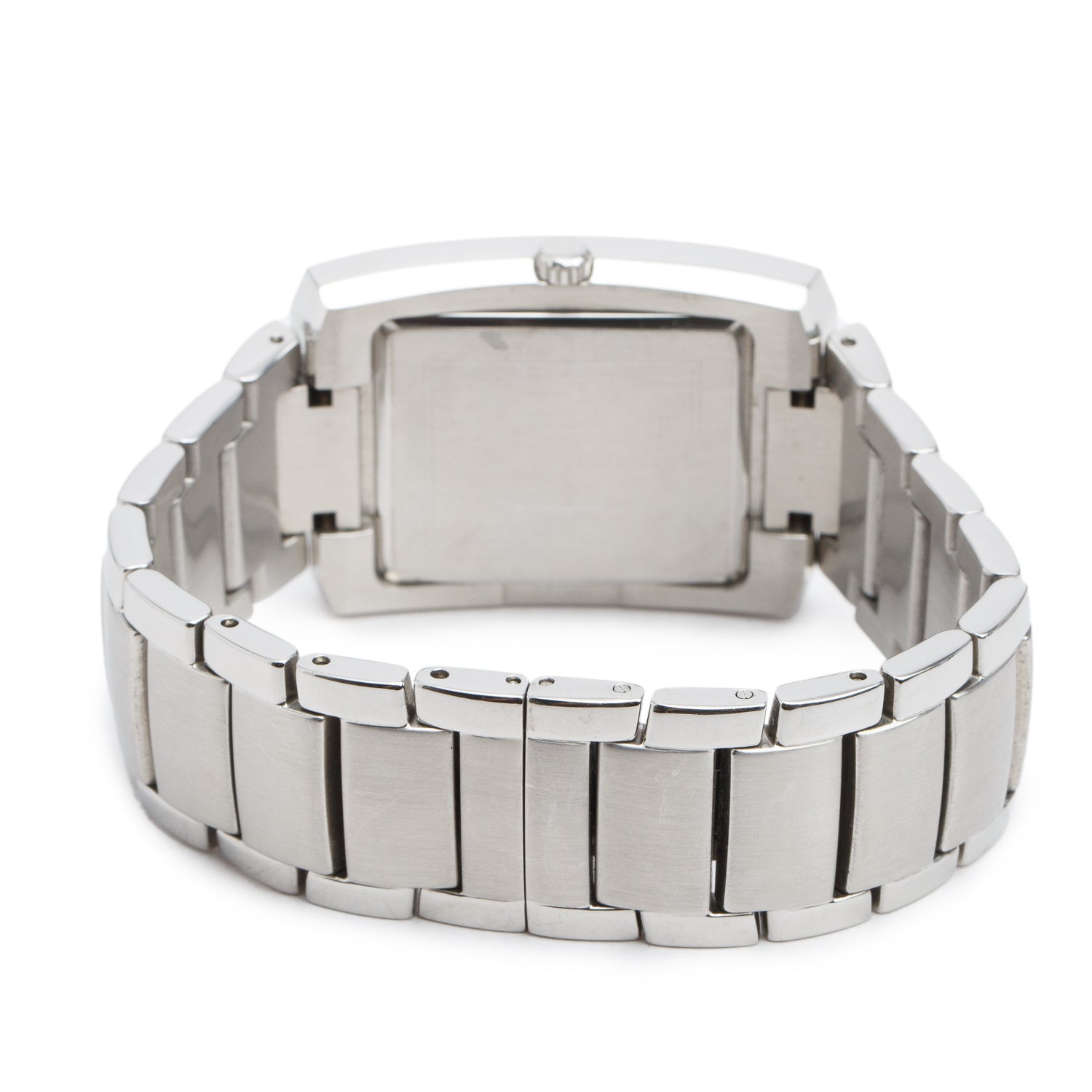 Bulova Stainless Steel Classic 35 MM Quartz Watch Blue Dial 96A169