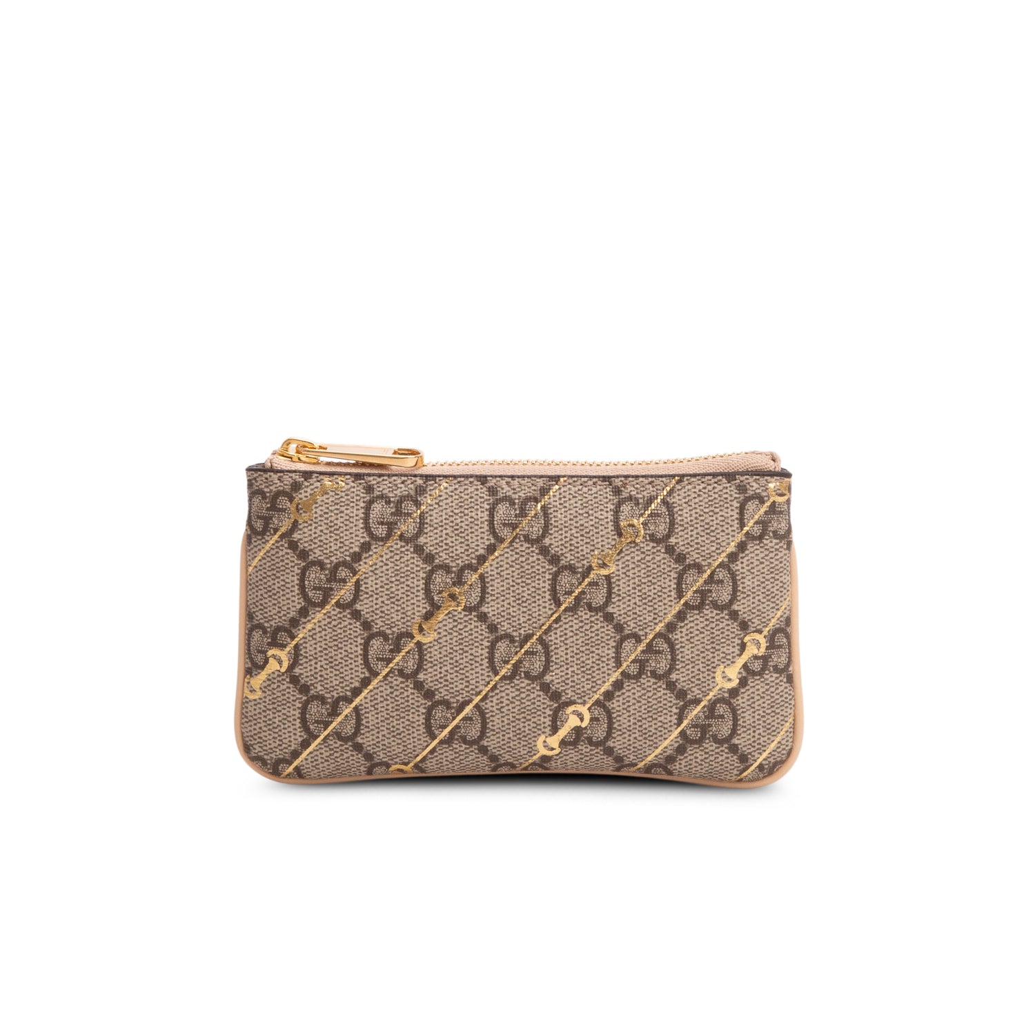 Gucci GG Supreme Horsebit Print Key Case w/ Box