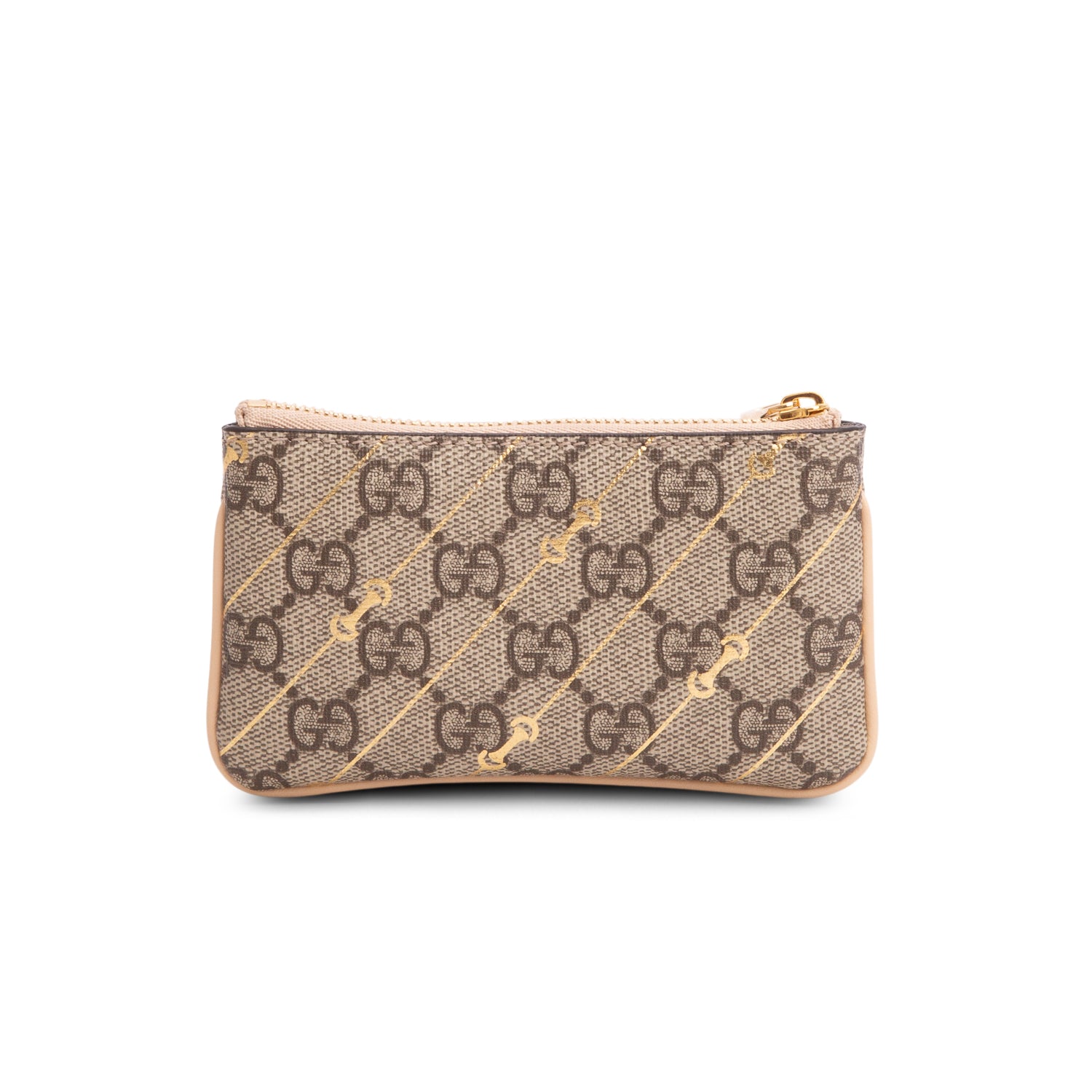 Gucci GG Supreme Horsebit Print Key Case w/ Box