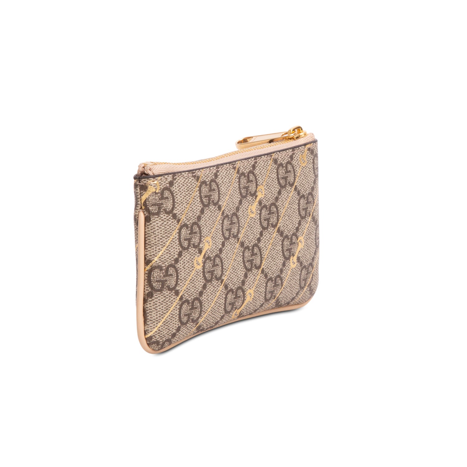Gucci GG Supreme Horsebit Print Key Case w/ Box