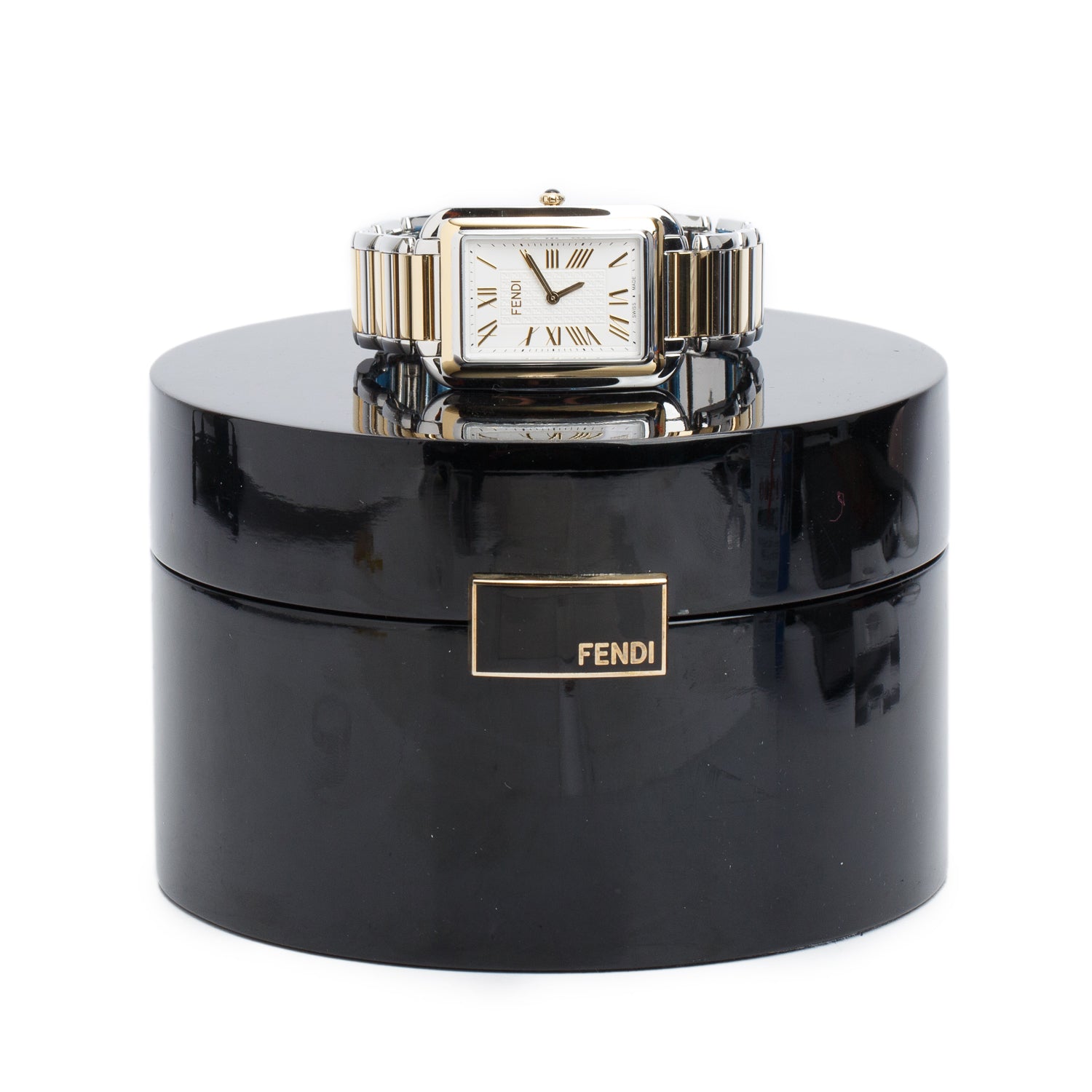Fendi Stainless Steel & Gold-Plated Classico 31 MM Quartz Watch w/ Box