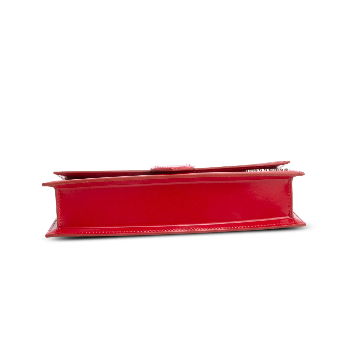 Jacquemus Red Patent Leather Le Bambino Long Bag