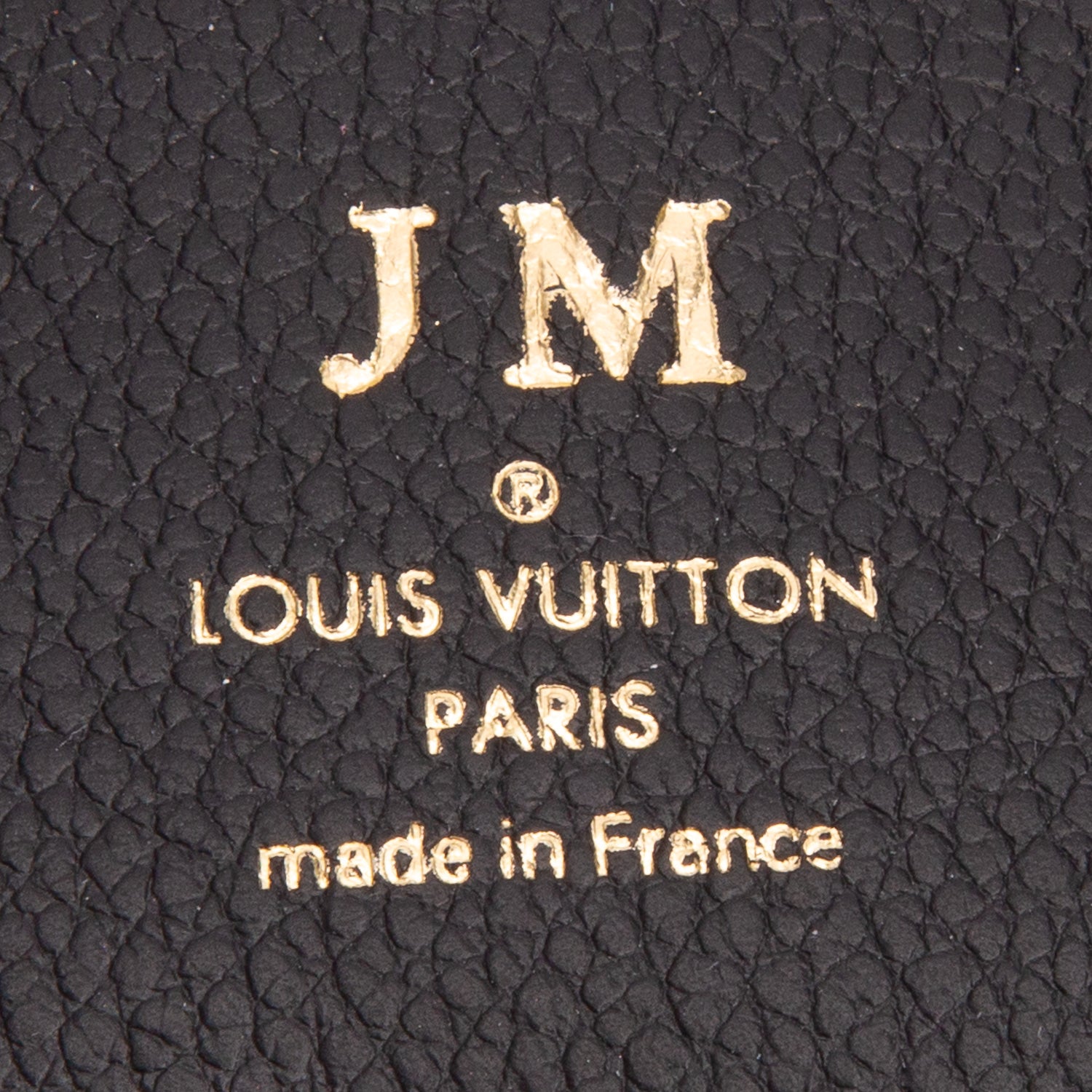 Louis Vuitton Black Monogram Empreinte Leather Victorine Wallet
