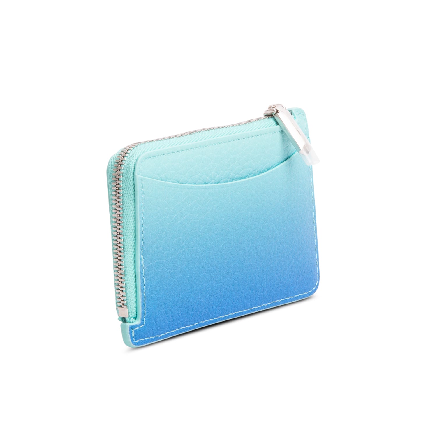 Tiffany & Co. Blue Ombre Leather Coin Purse